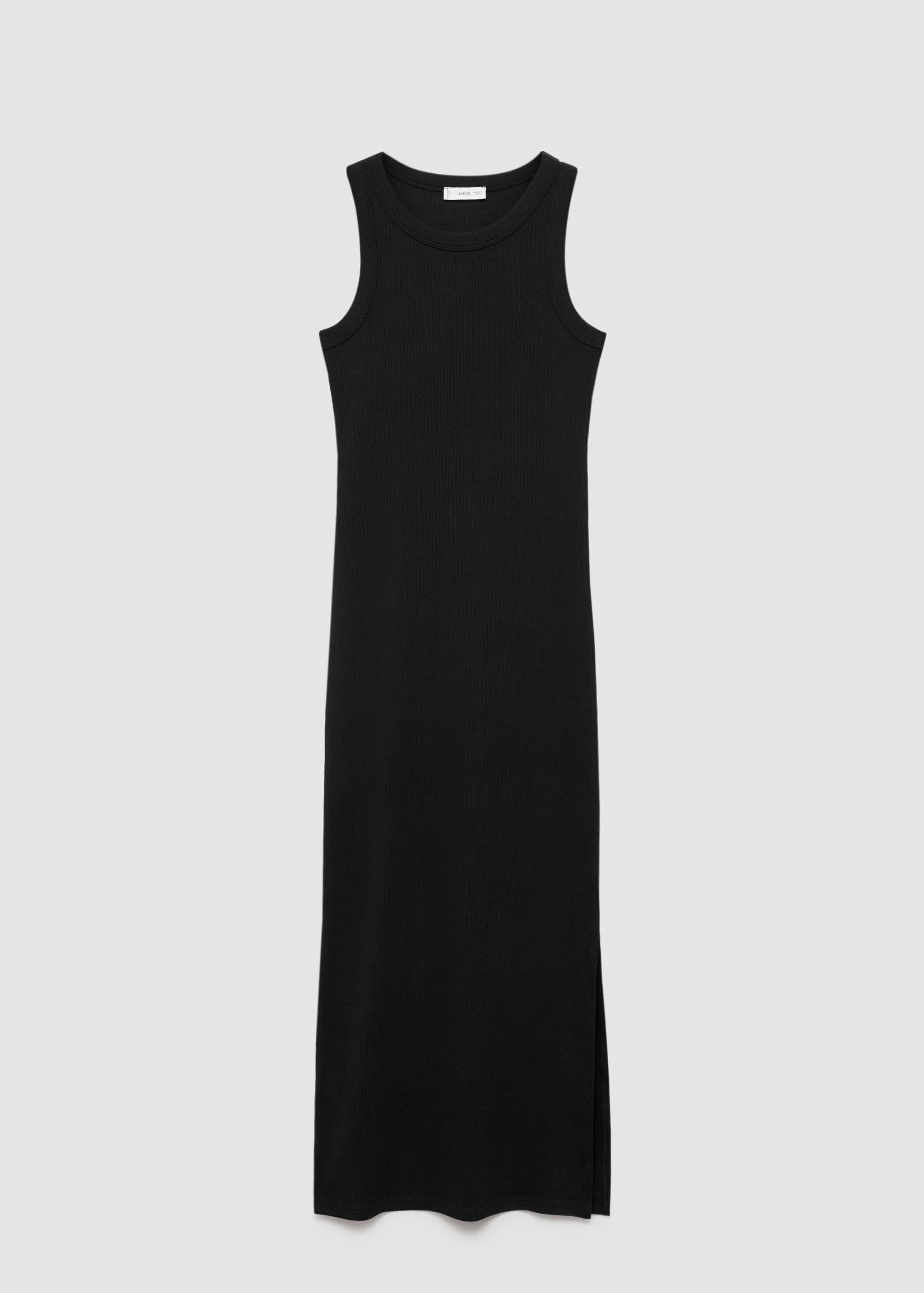 Slit long dress - Article without model