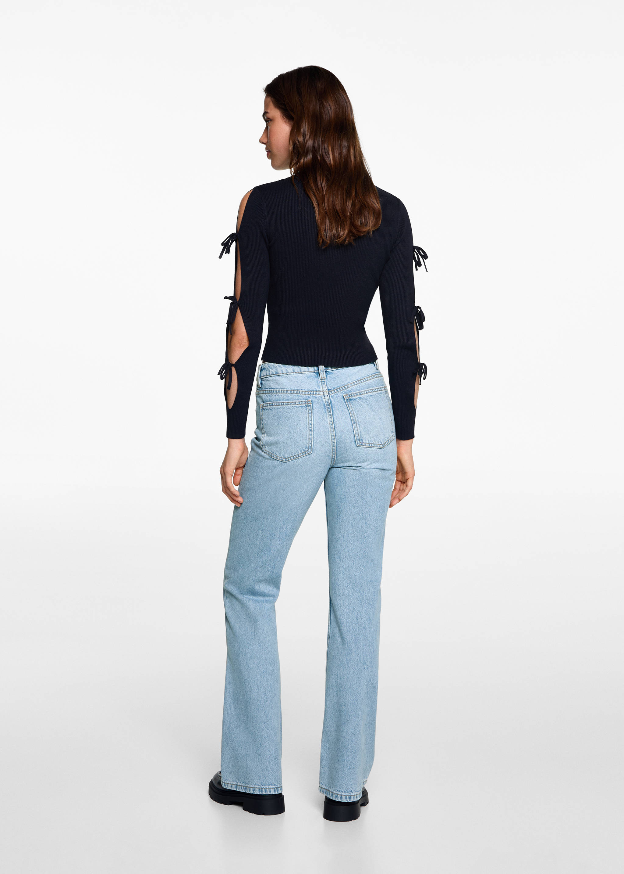 Jeans terminación flare - Reverso del artículo