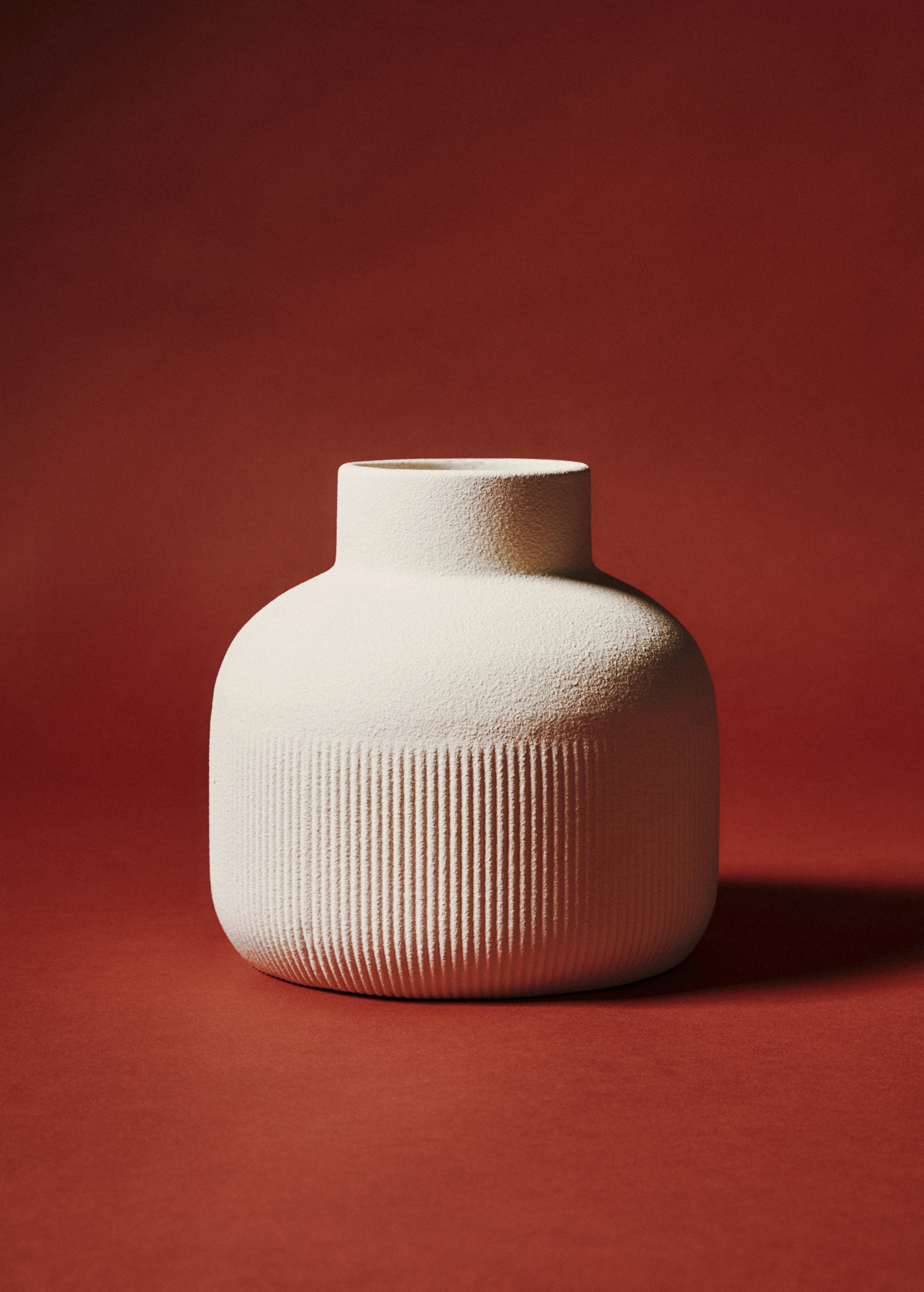 Striped stoneware vase - Details of the article 7