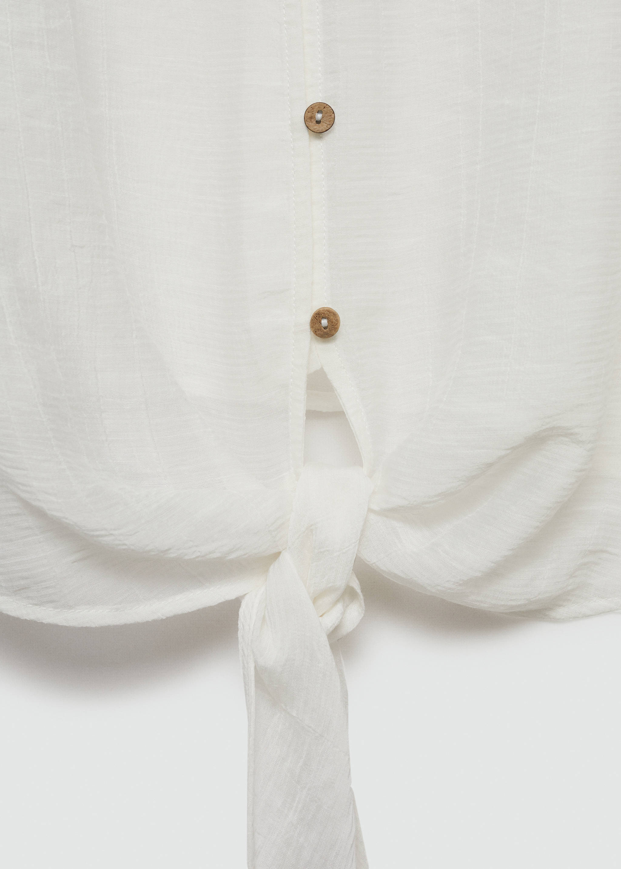 Bluse mit Trompetenärmeln und Schleife - Detail des Artikels 8