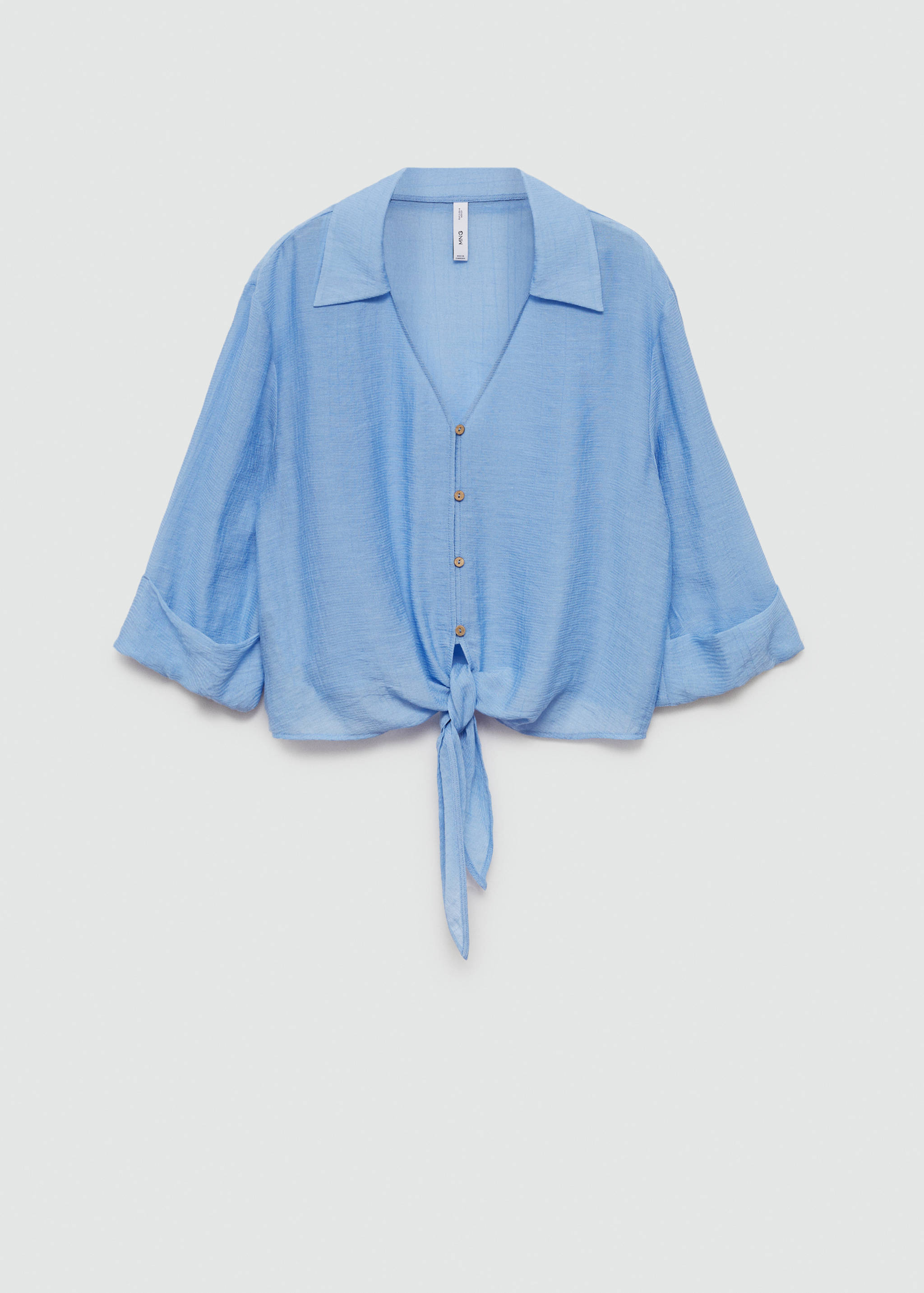 Blouse manches cloche nœud - Article sans modèle