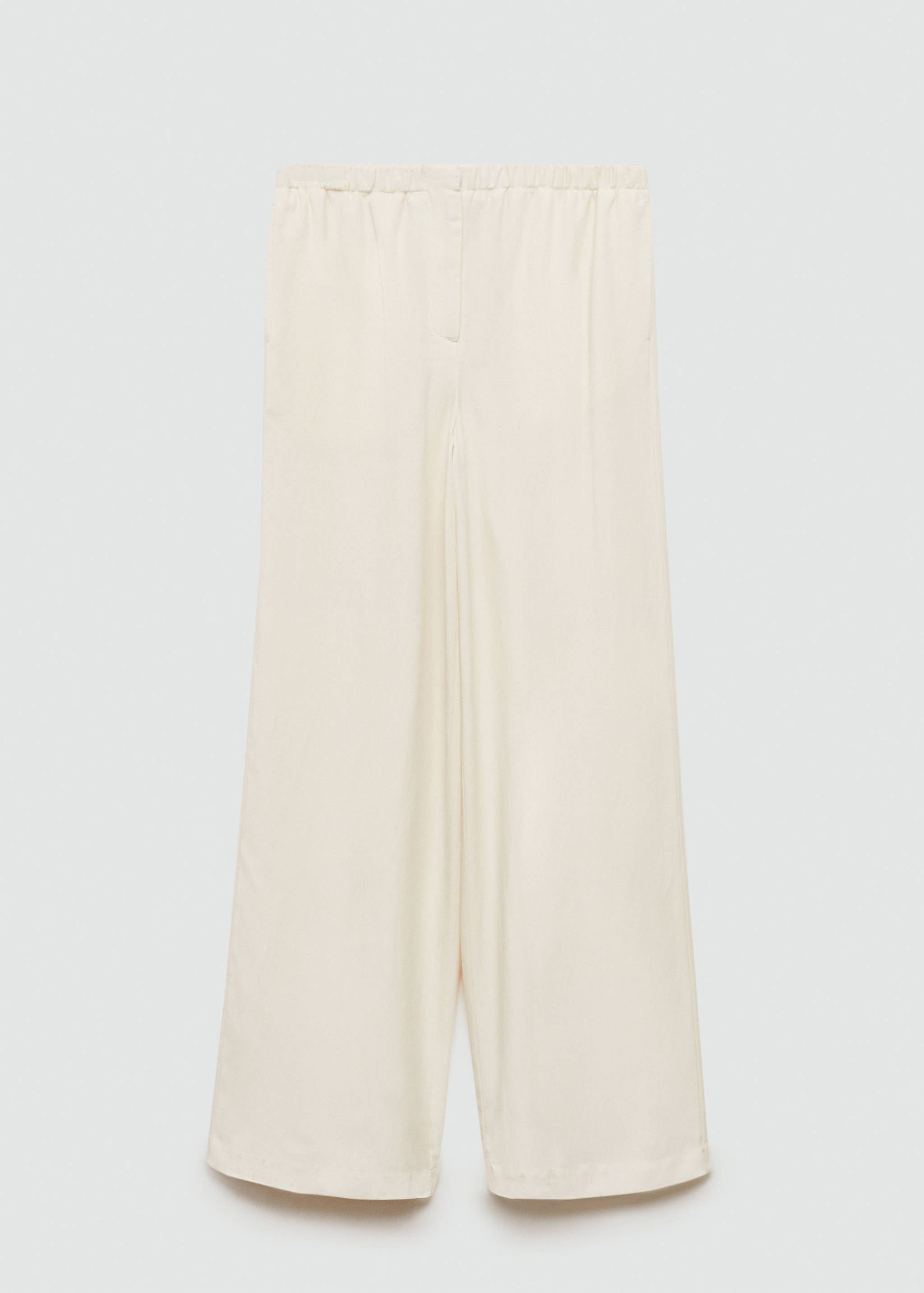 Wideleg lyocell trousers - Article without model