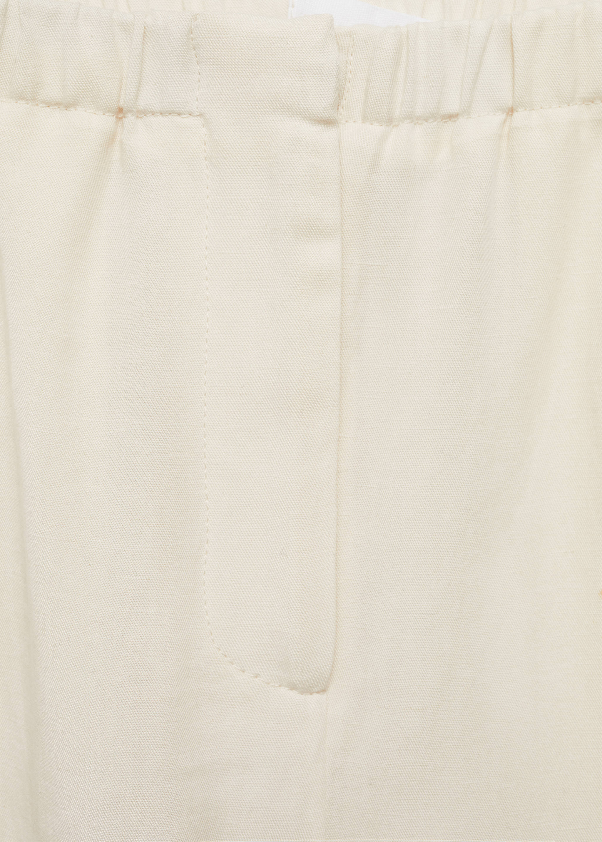 Wideleg lyocell trousers - Details of the article 8