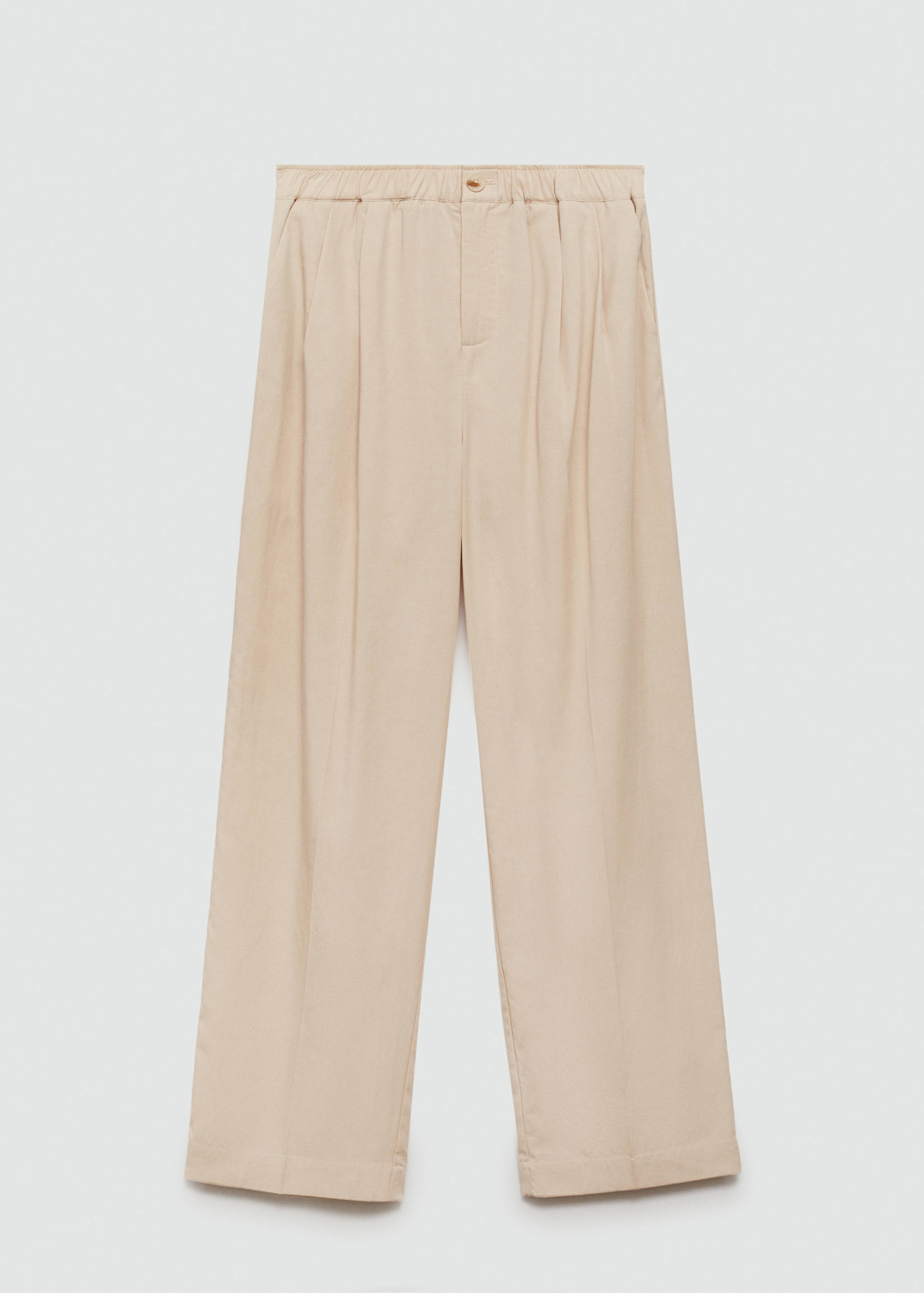 Lyocell pleated pants - Article without model