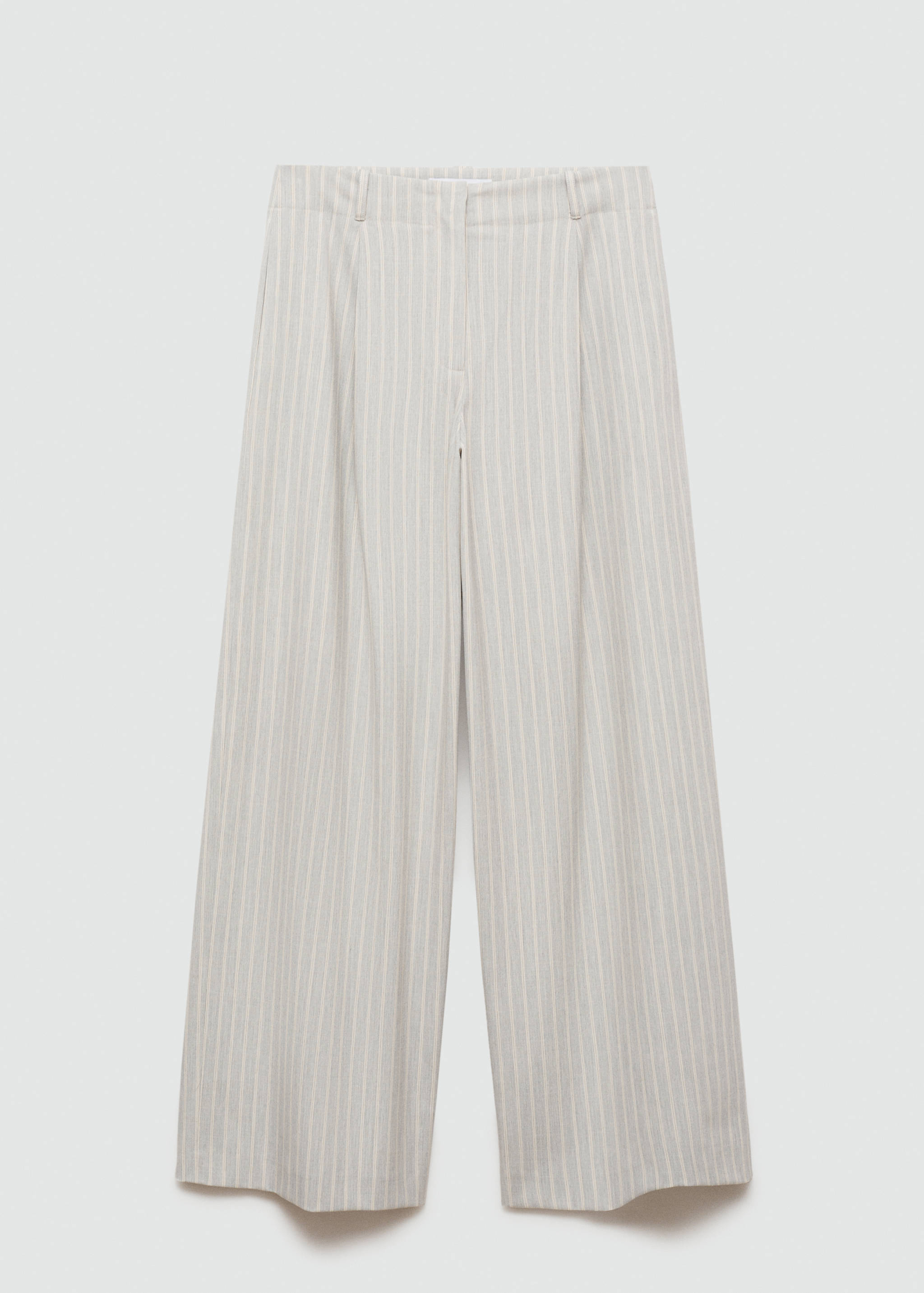 Wide leg striped trousers - Article without model
