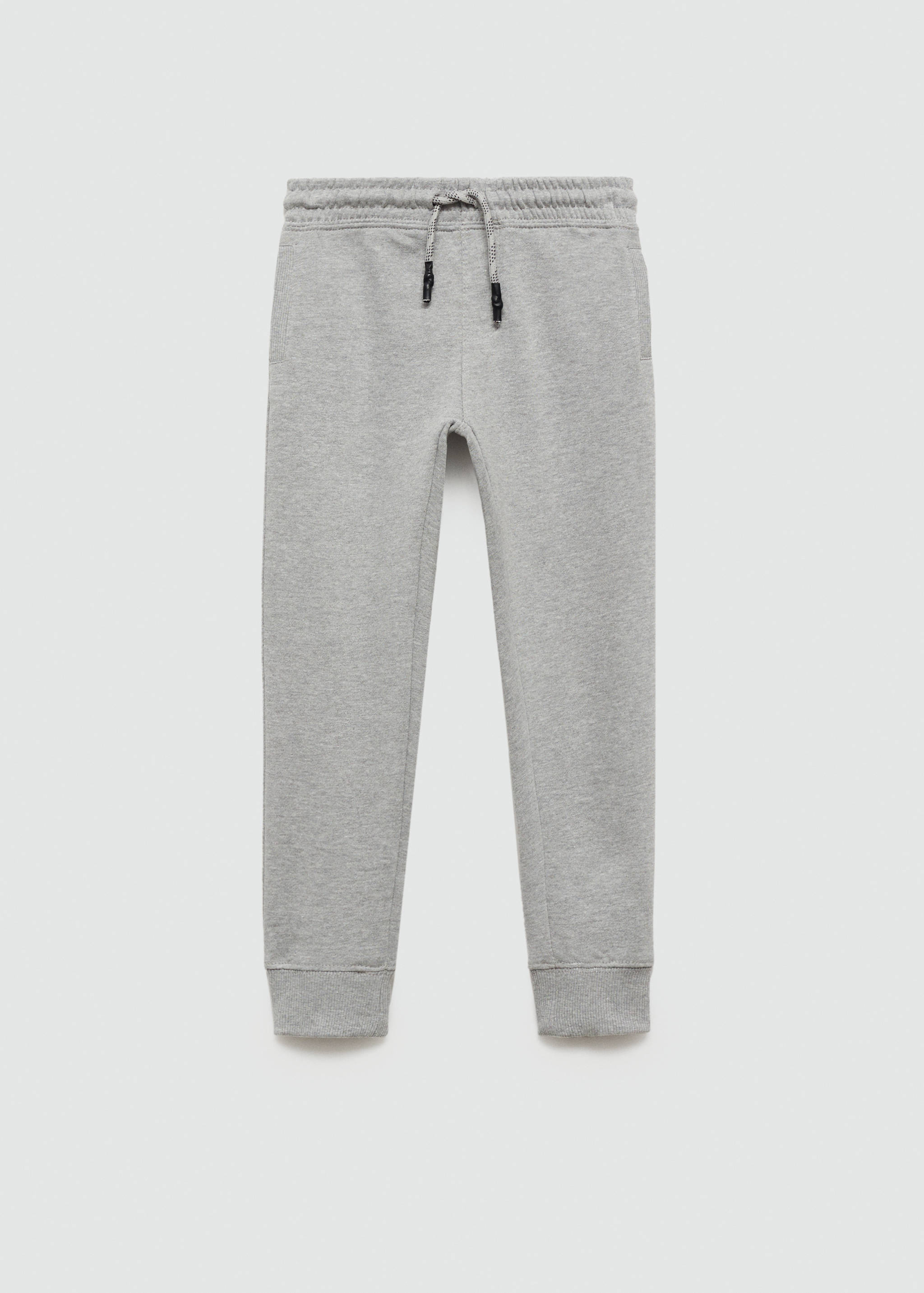 Cotton jogger-style trousers - Article without model
