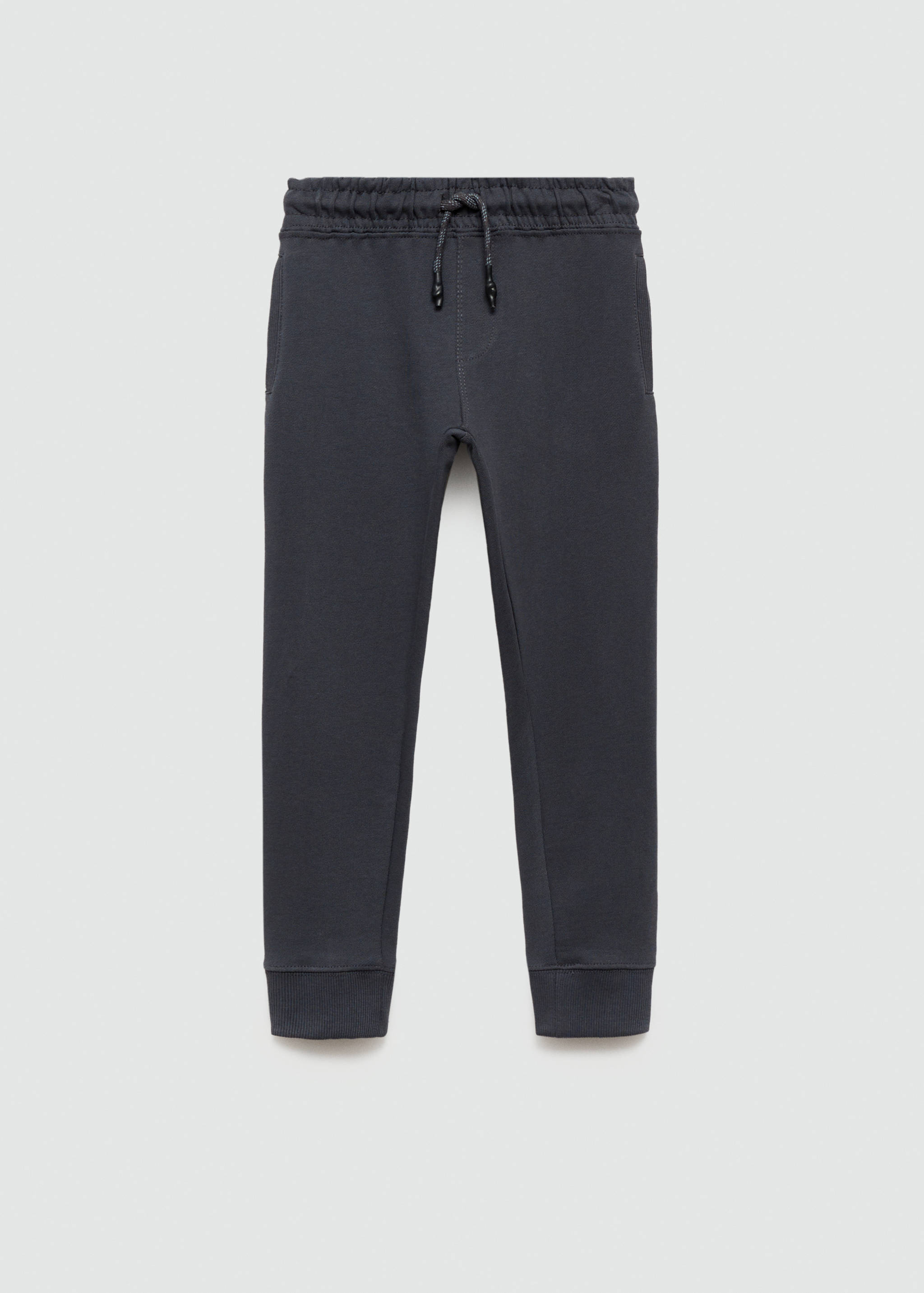 Cotton jogger-style trousers - Article without model