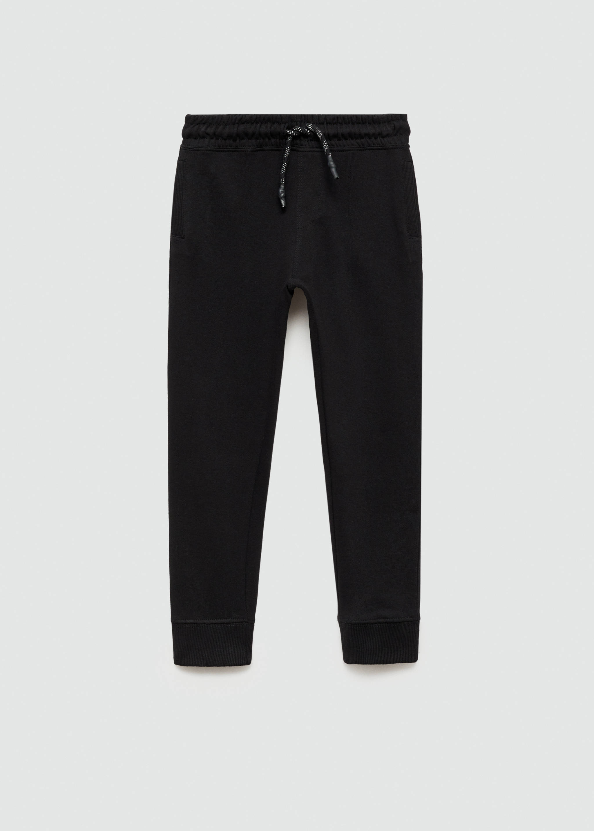 Cotton jogger-style trousers - Article without model