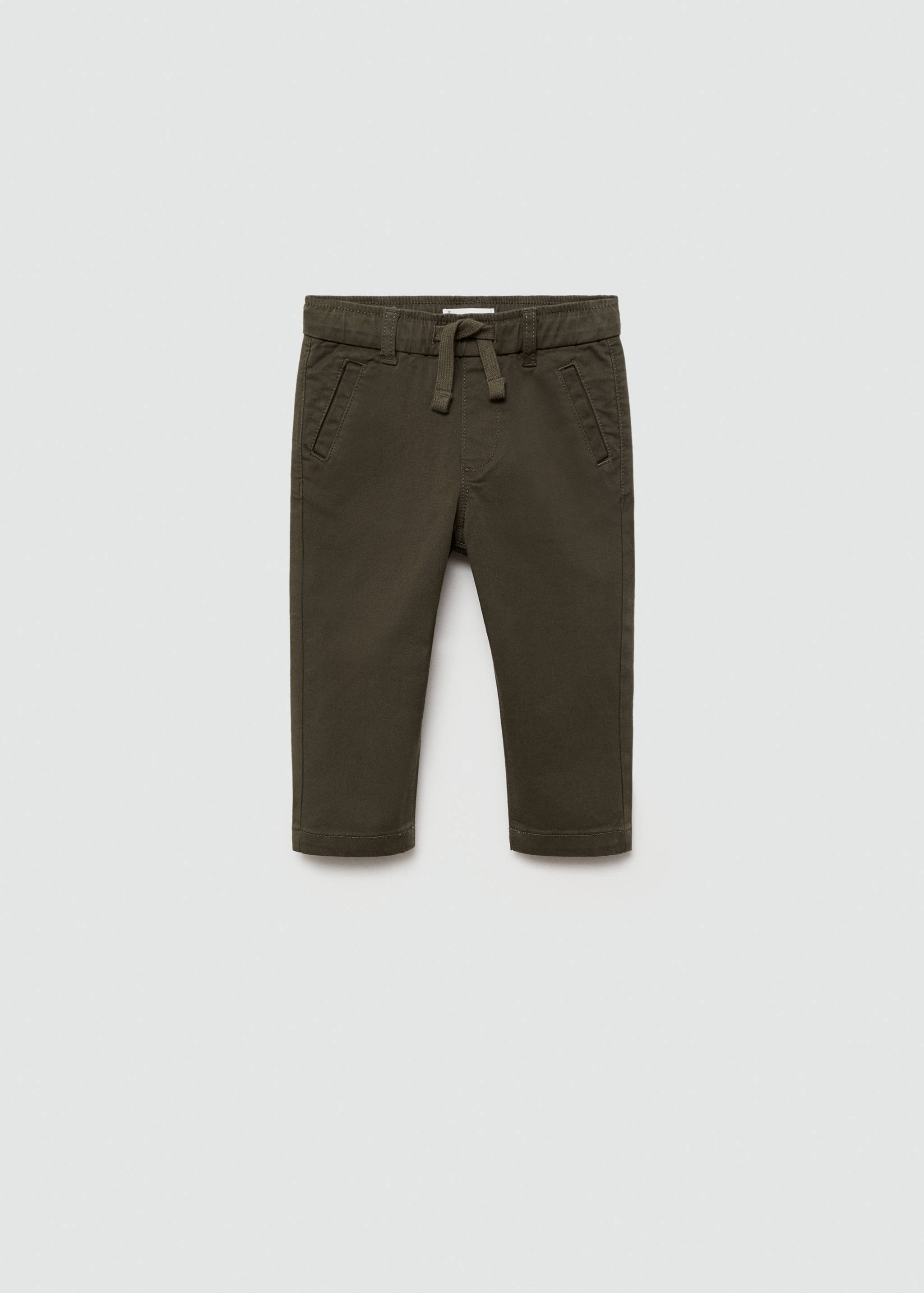 Elastic waist trousers - Article without model