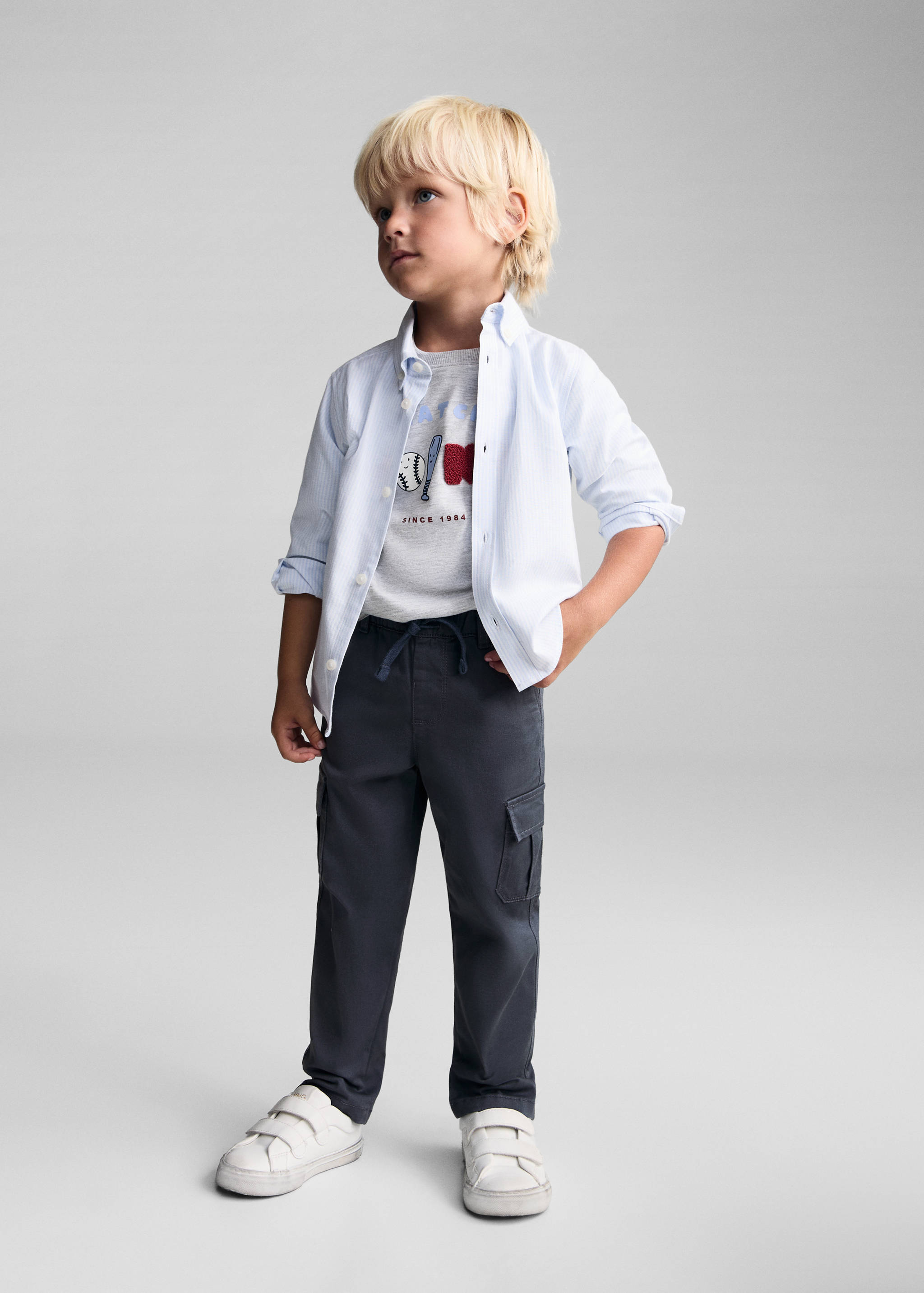 Cargo jogger trousers - General plane