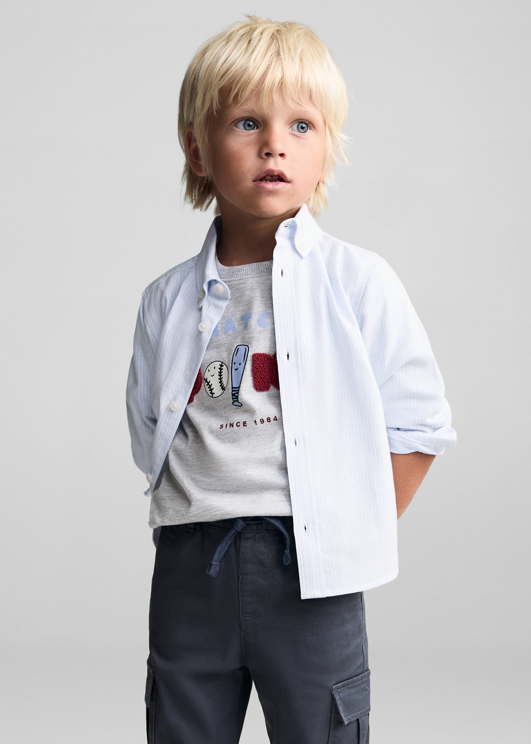 Cargo jogger trousers - Medium plane