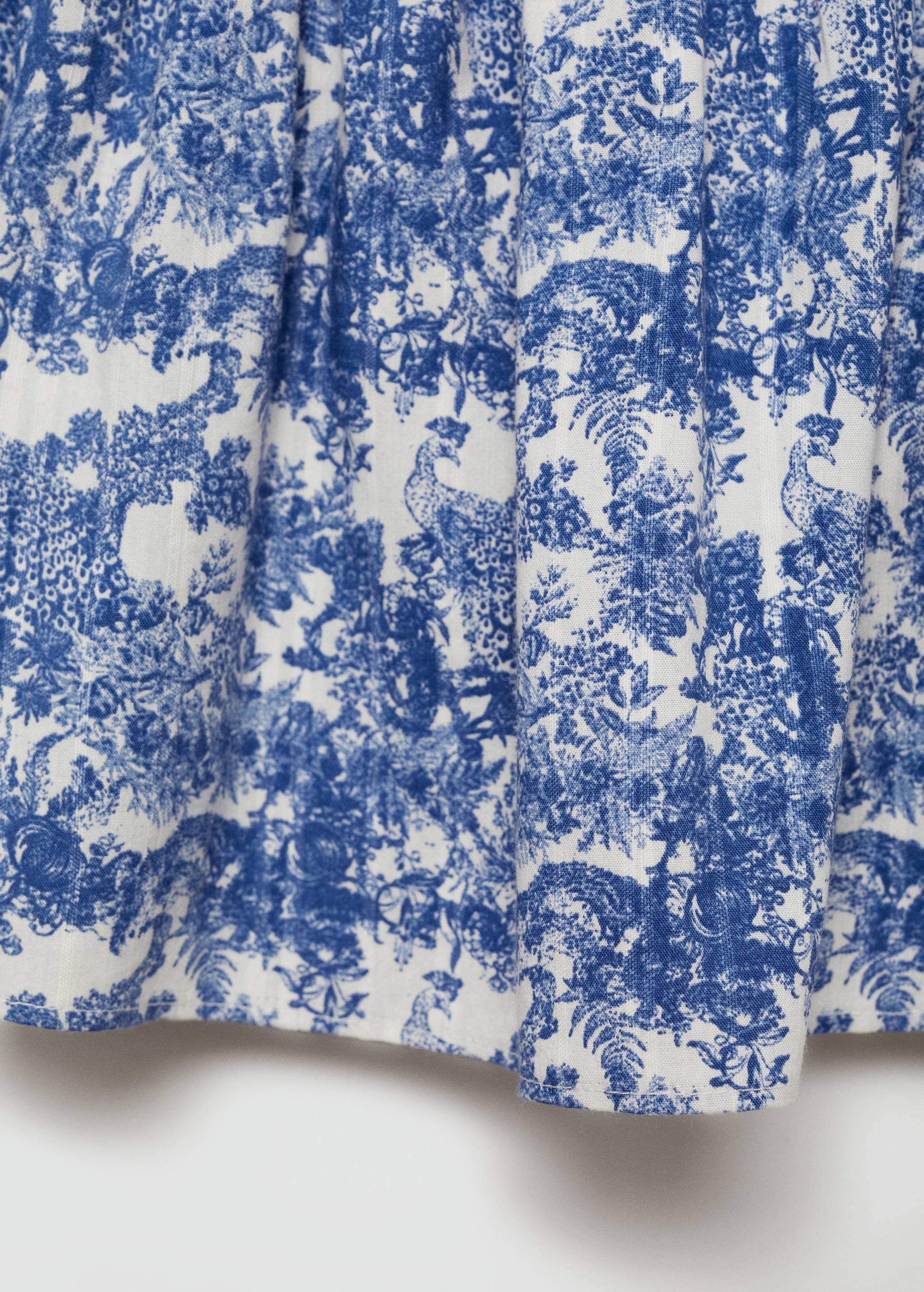 Falda plisada estampada - Detalle del artículo 0