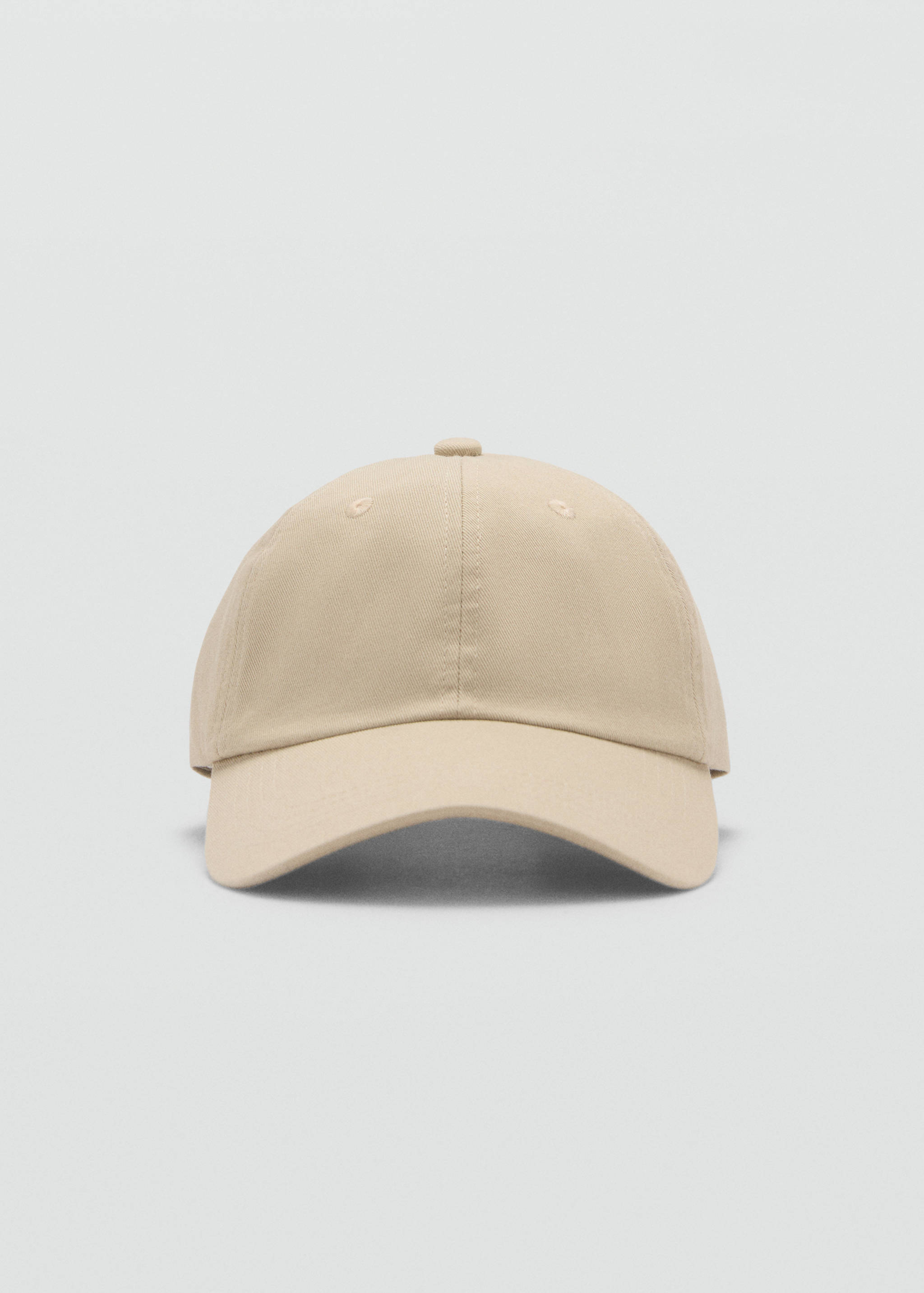 Cotton visor cap - Medium plane
