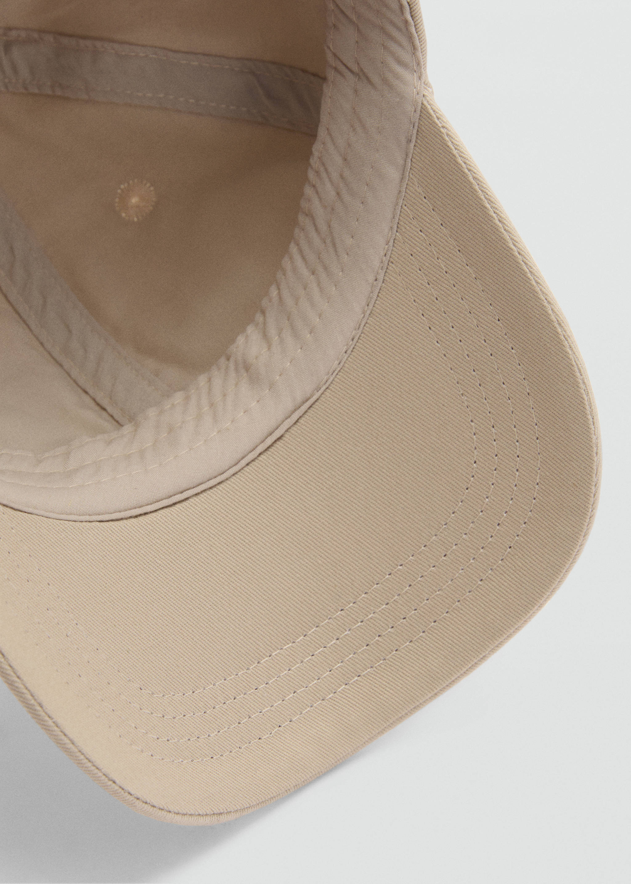 Cotton visor cap - Details of the article 2