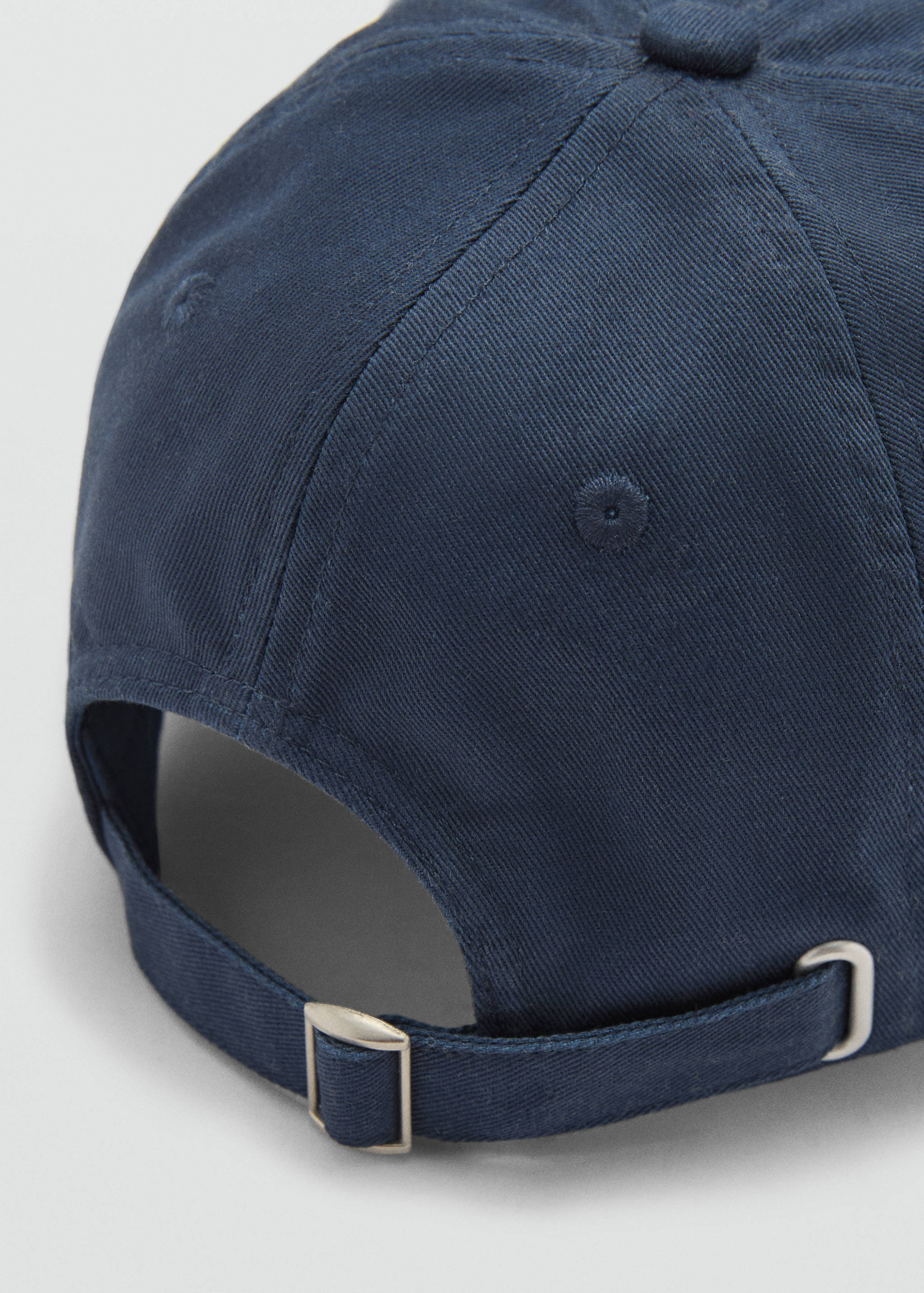 Cotton visor cap - Details of the article 1
