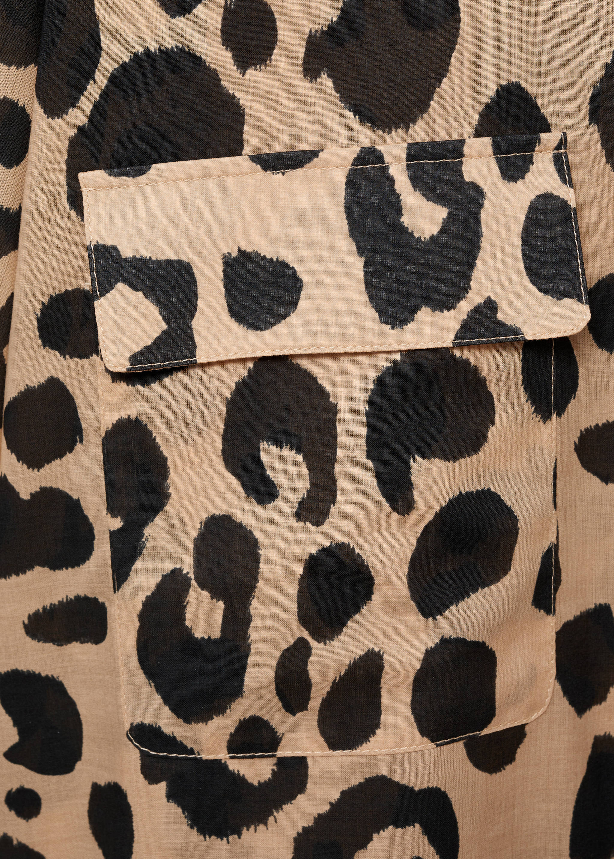 Camisa estampado animal print - Detalle del artículo 8