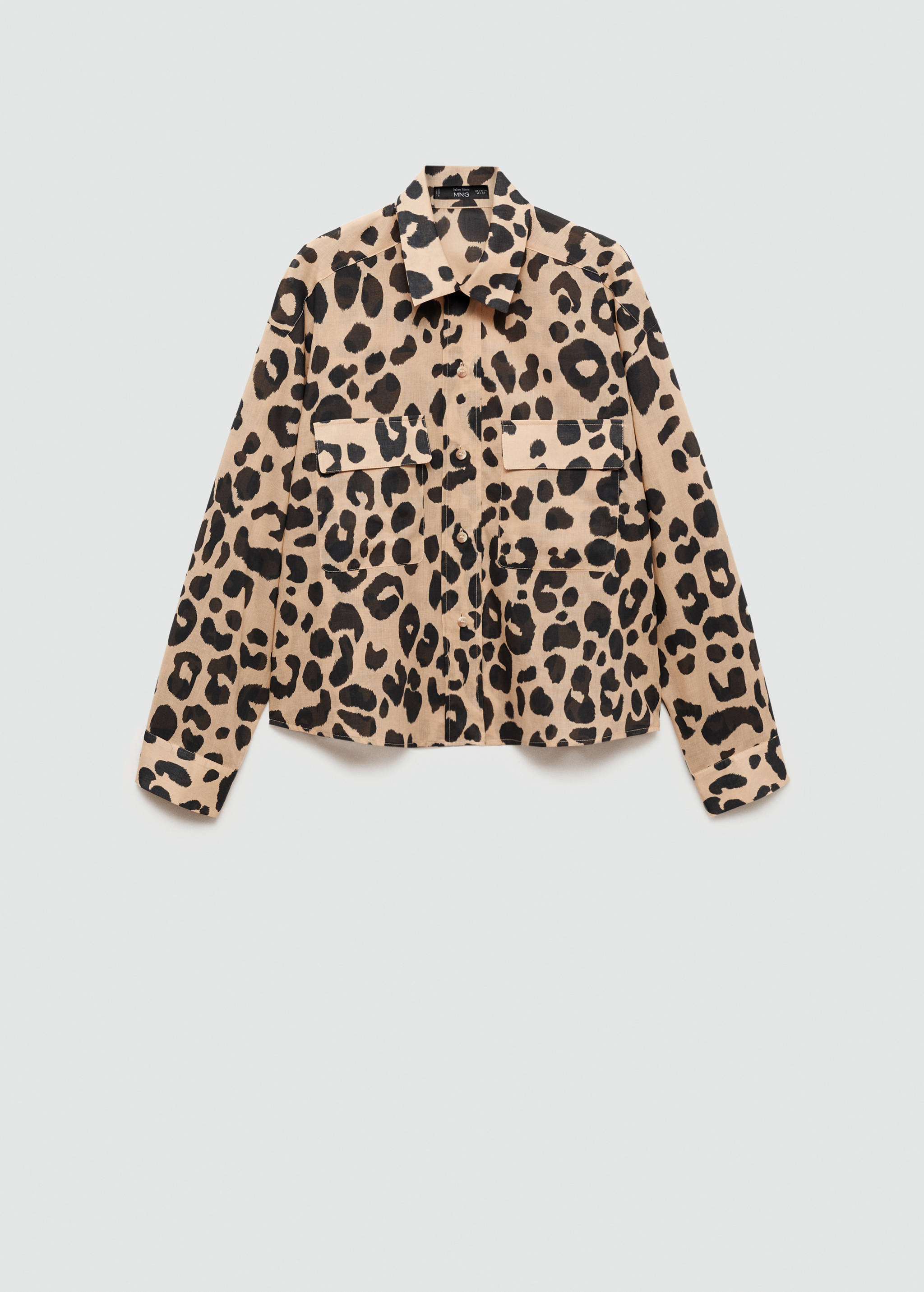 Chemise en imprimé animal - Article sans modèle
