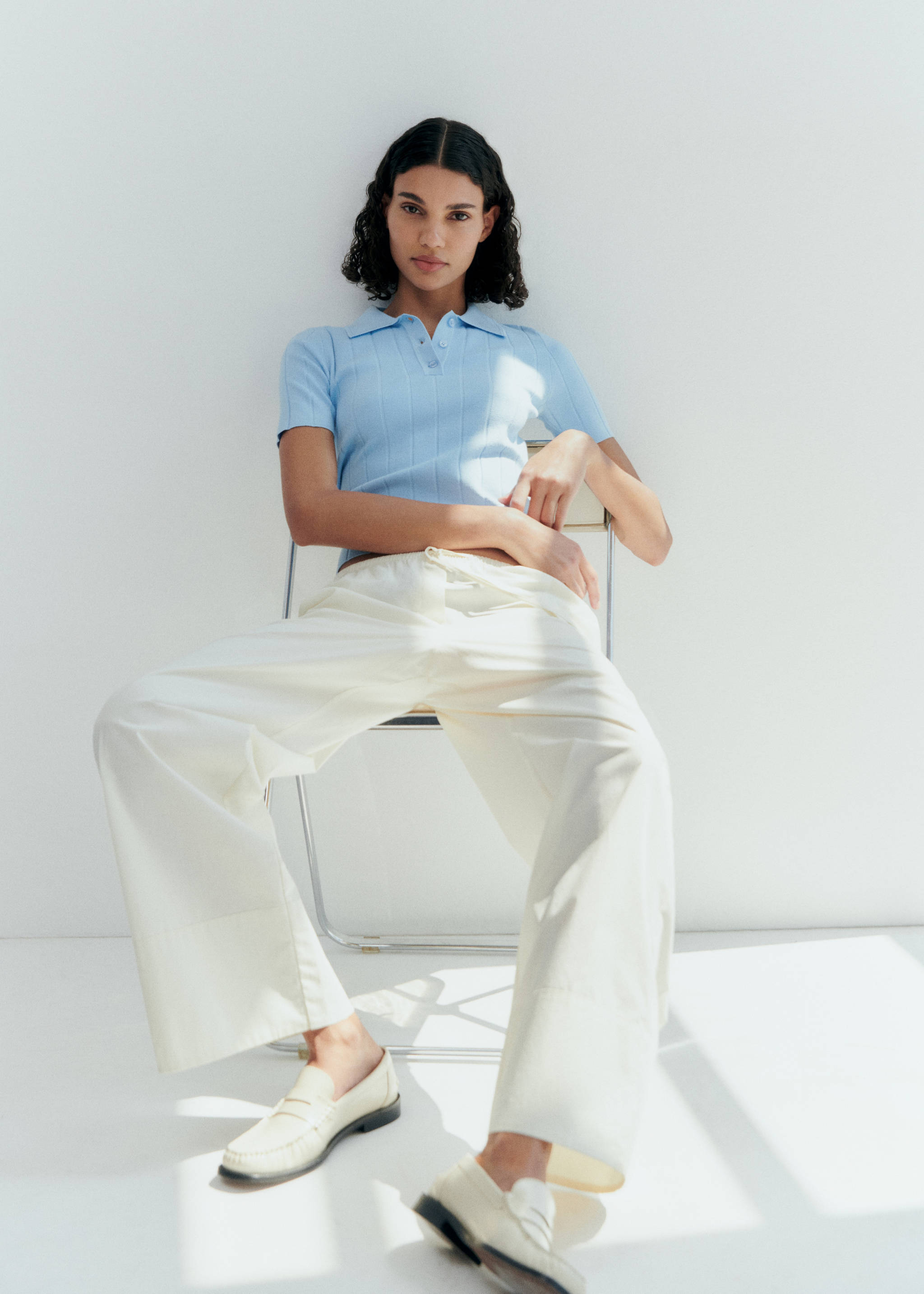 Leather loafers - General plane