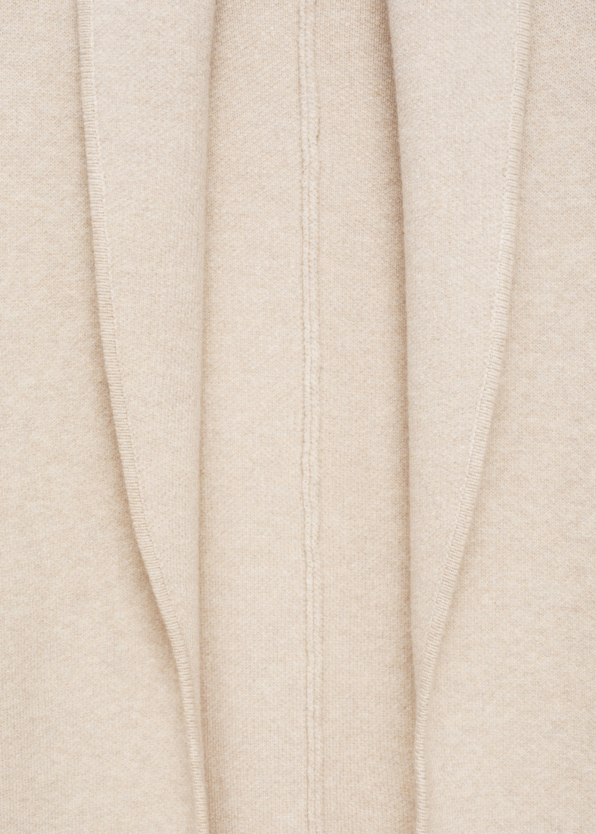 Oversized knitted coat with pockets - Details of the article 8