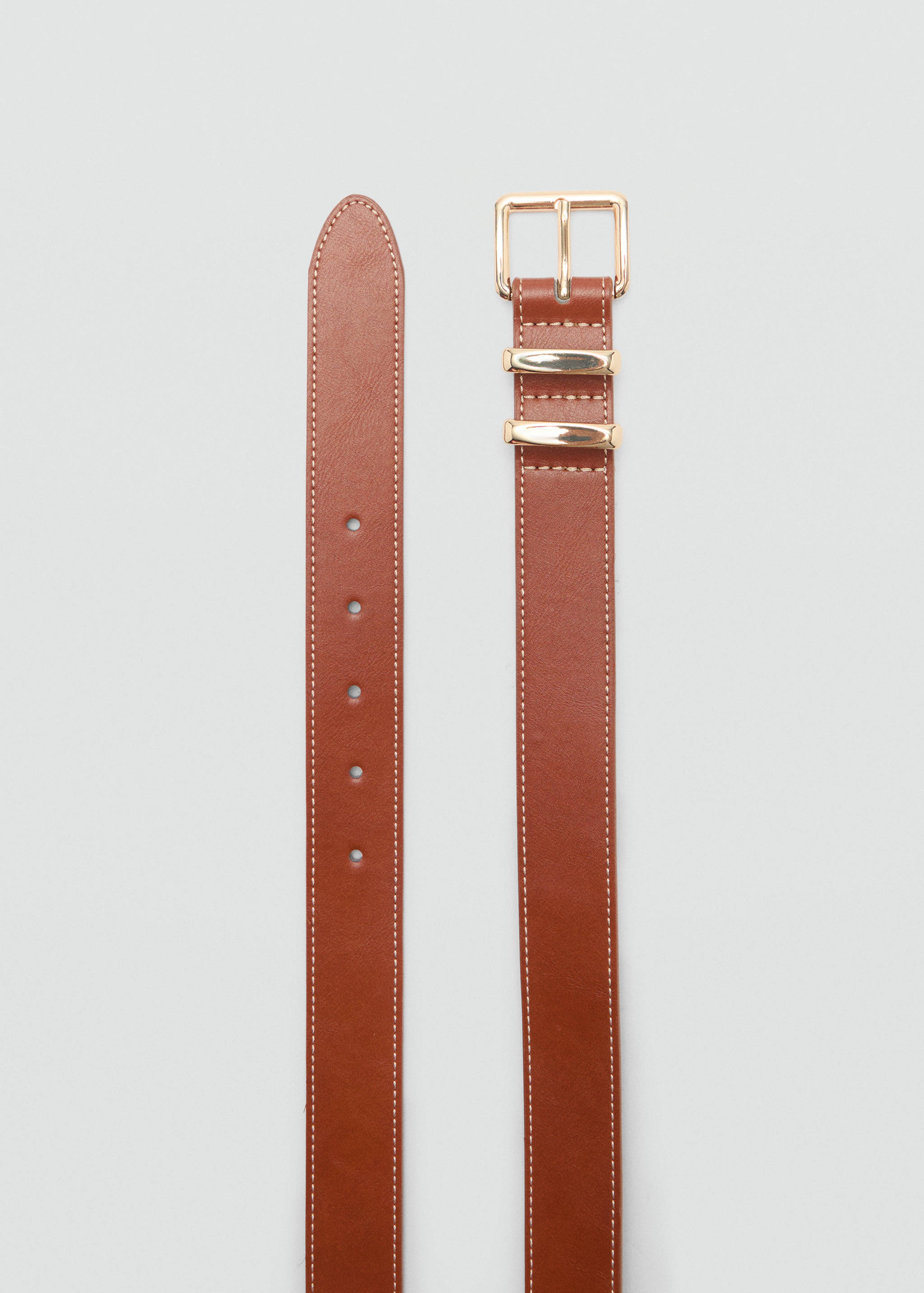 Square buckle belt - Details of the article 1
