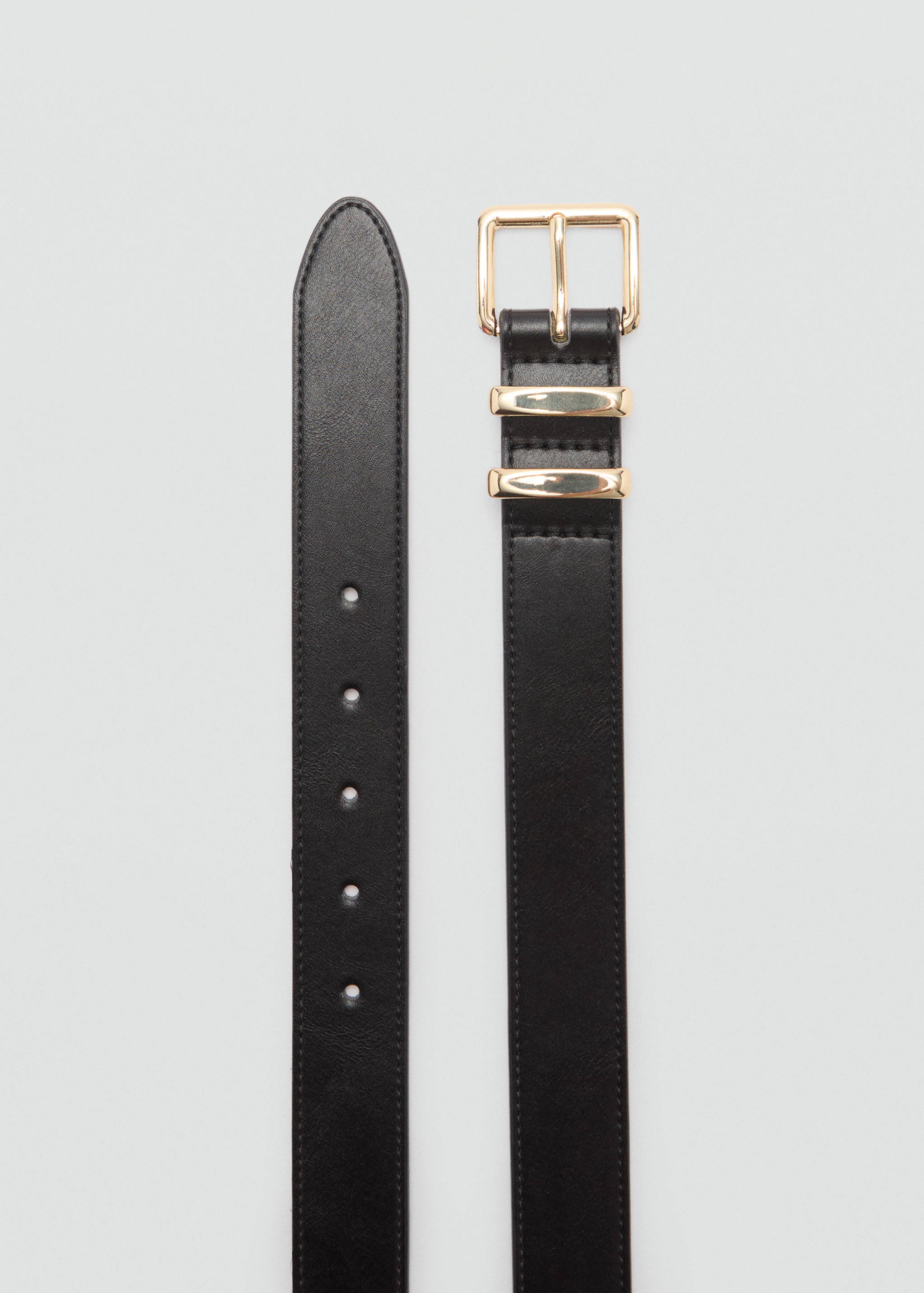 Square buckle belt - Details of the article 1
