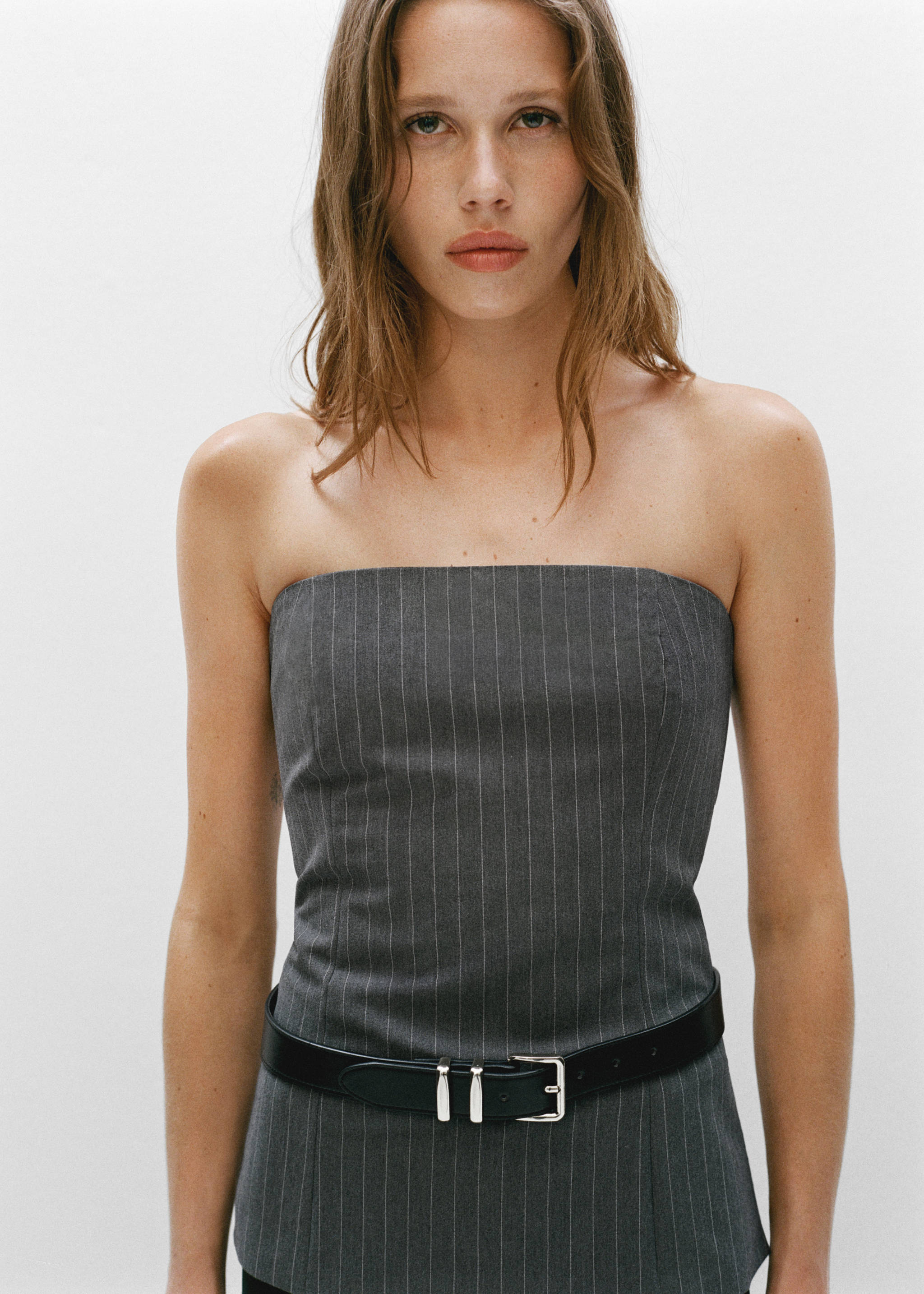 Square buckle belt - General plane