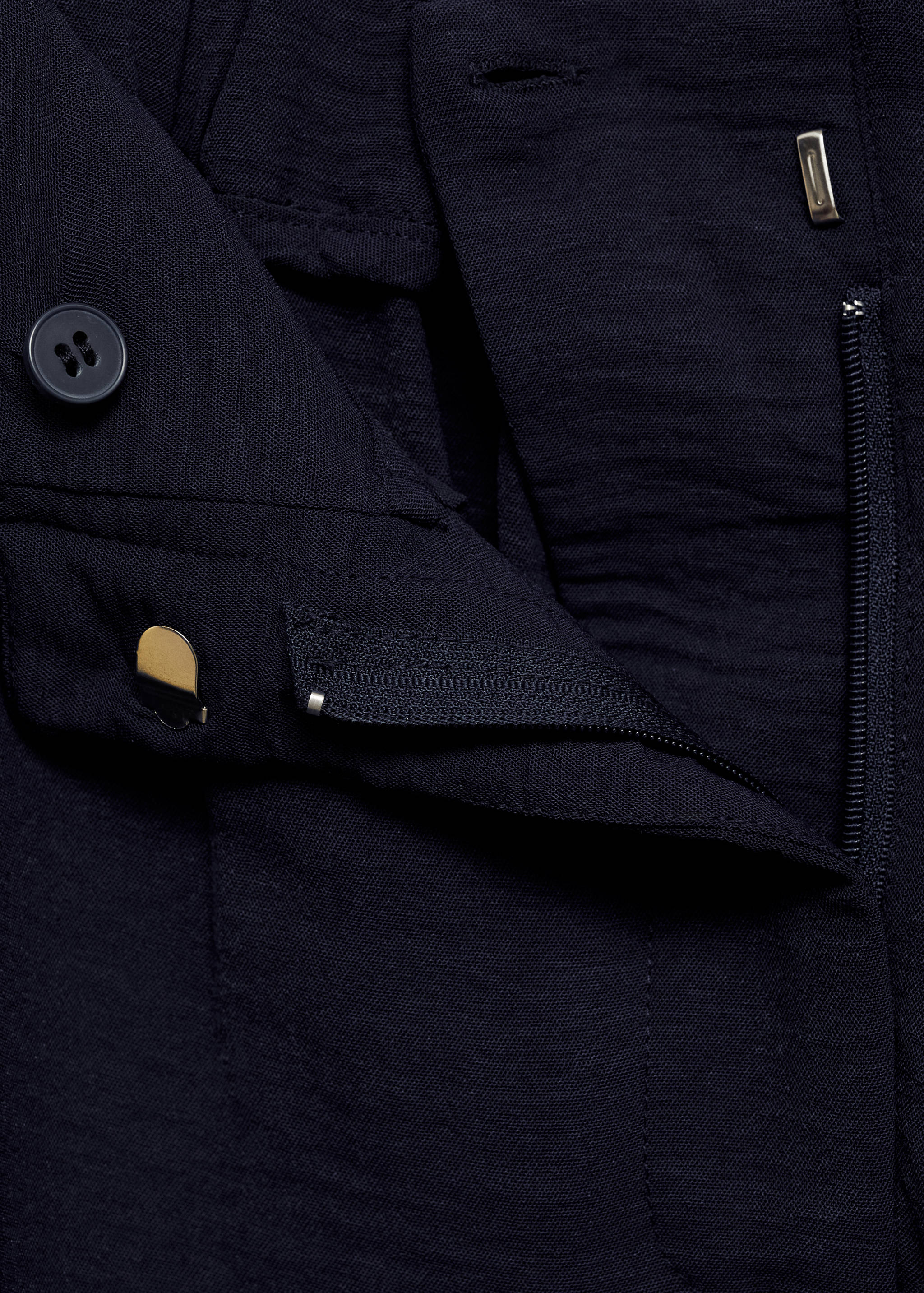 Pantalón textura wide leg - Detalle del artículo 8