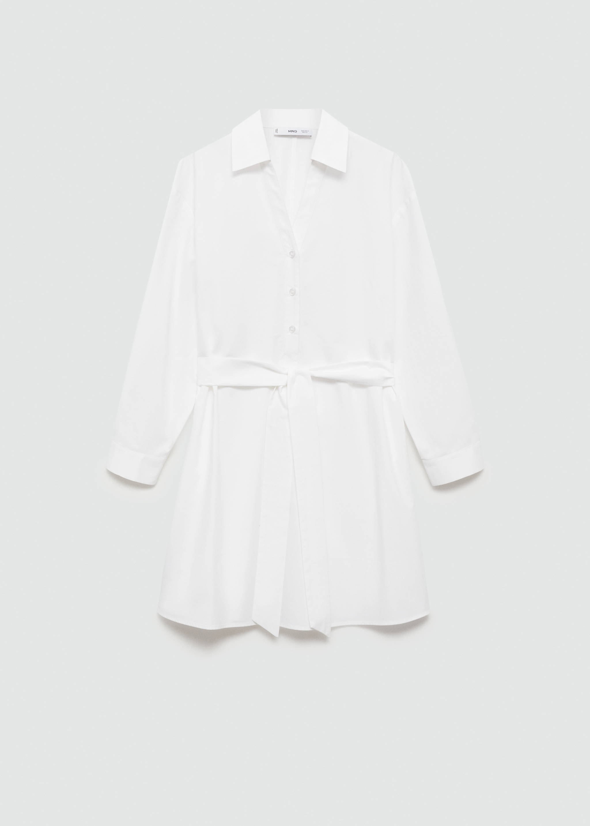 Bow shirt dress - Article without model