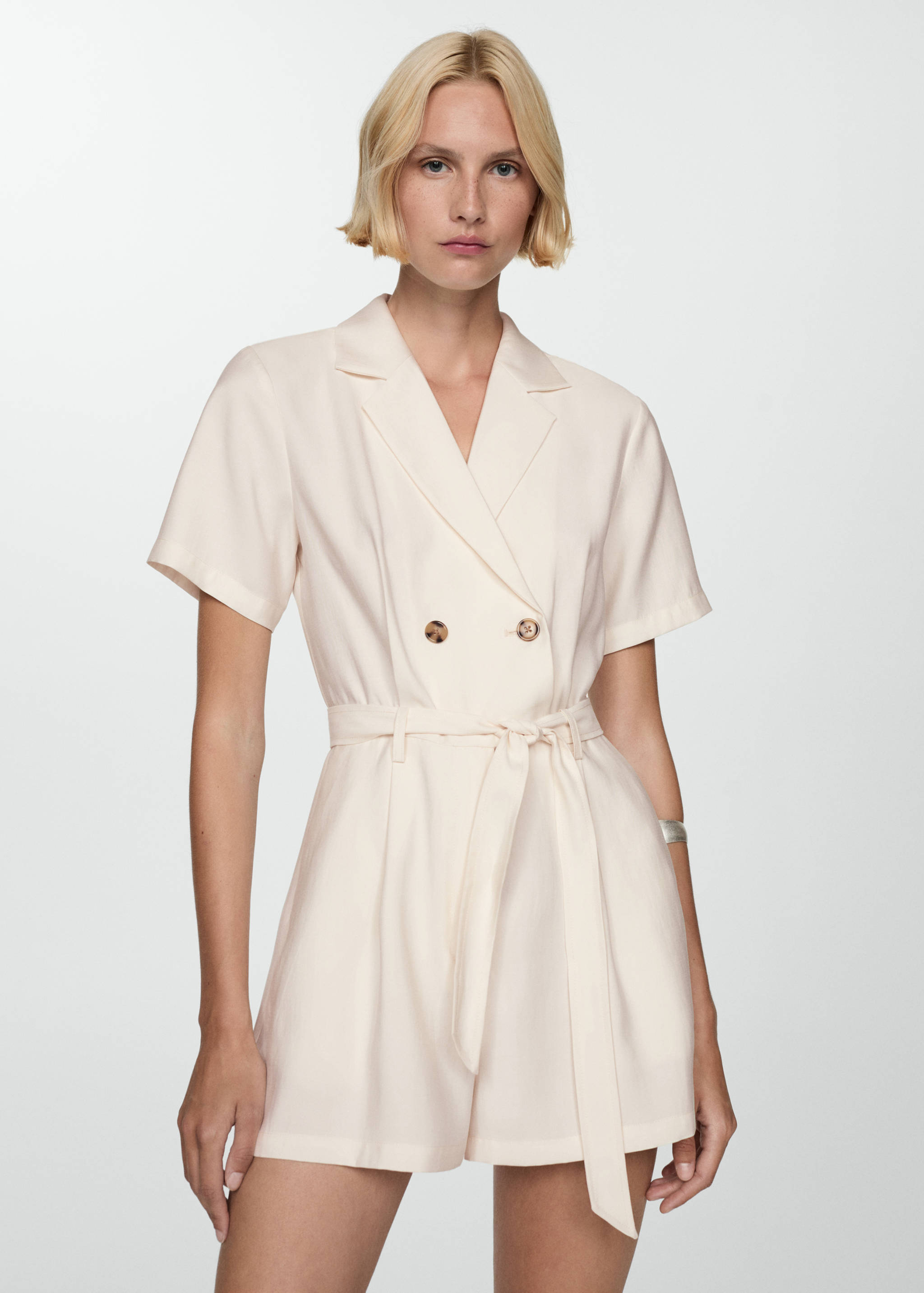 Combi-short boutons écaille - Plan moyen