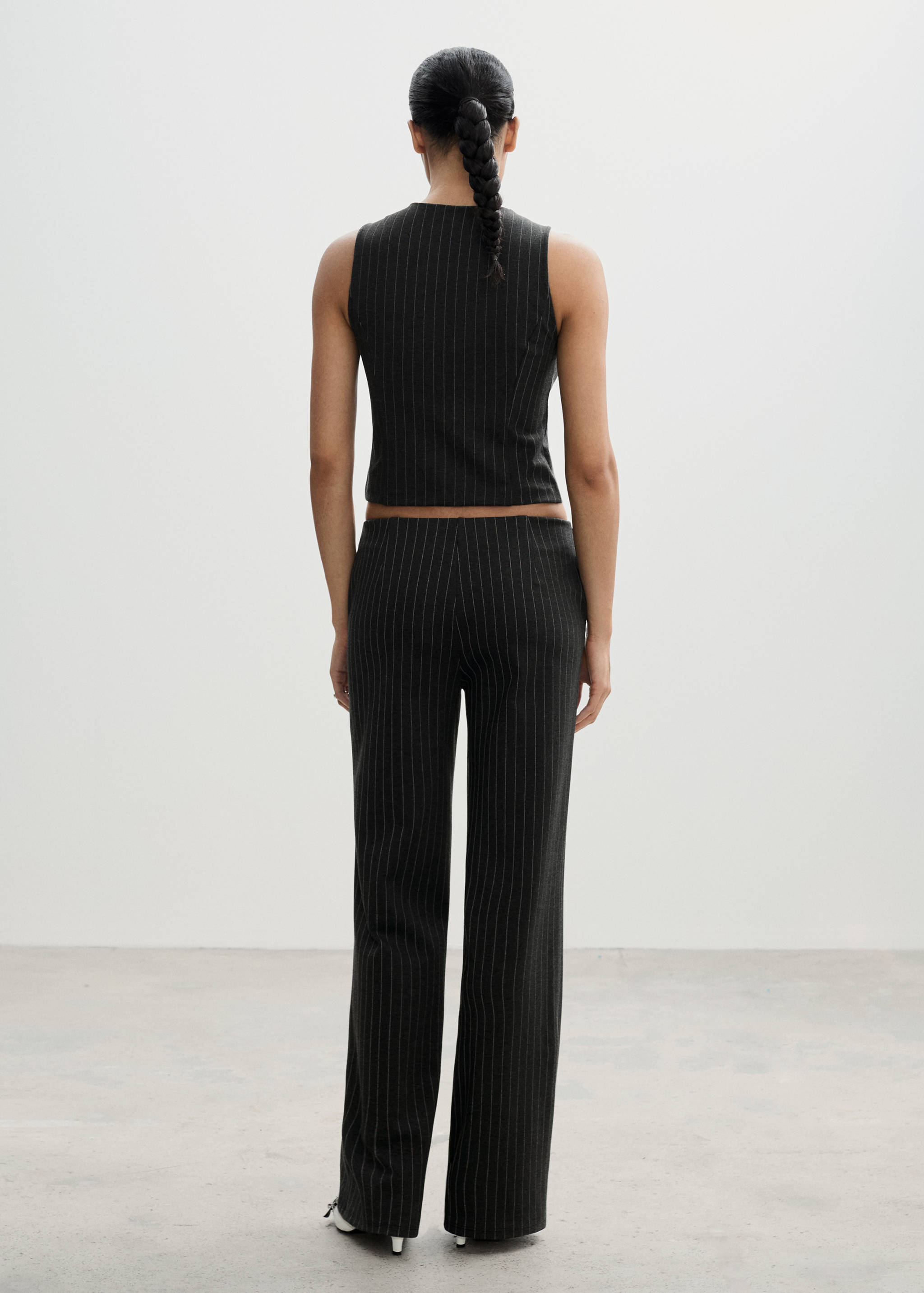 Roma knitted gilet - Reverse of the article