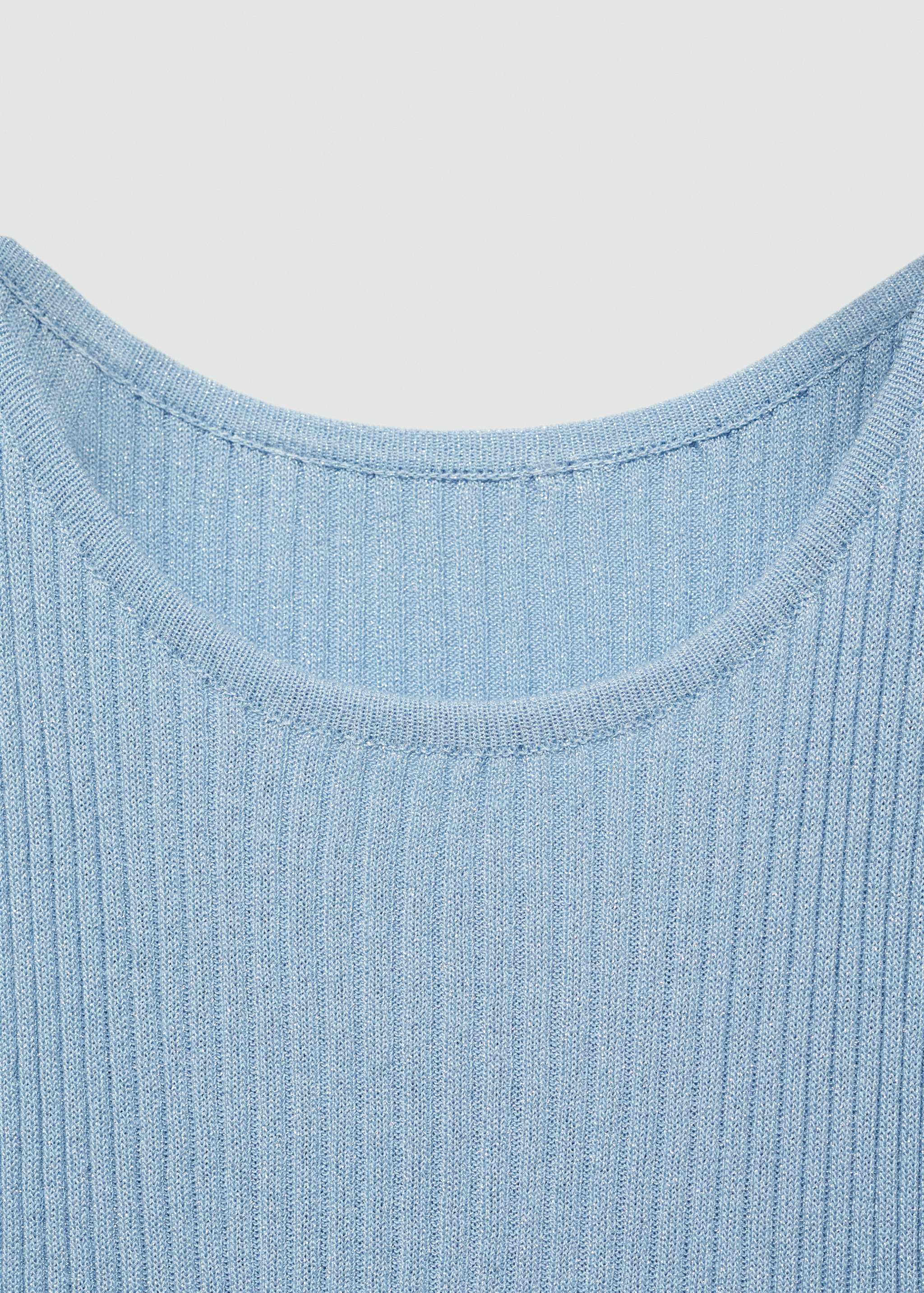 Ribbed knit top - Details of the article 8