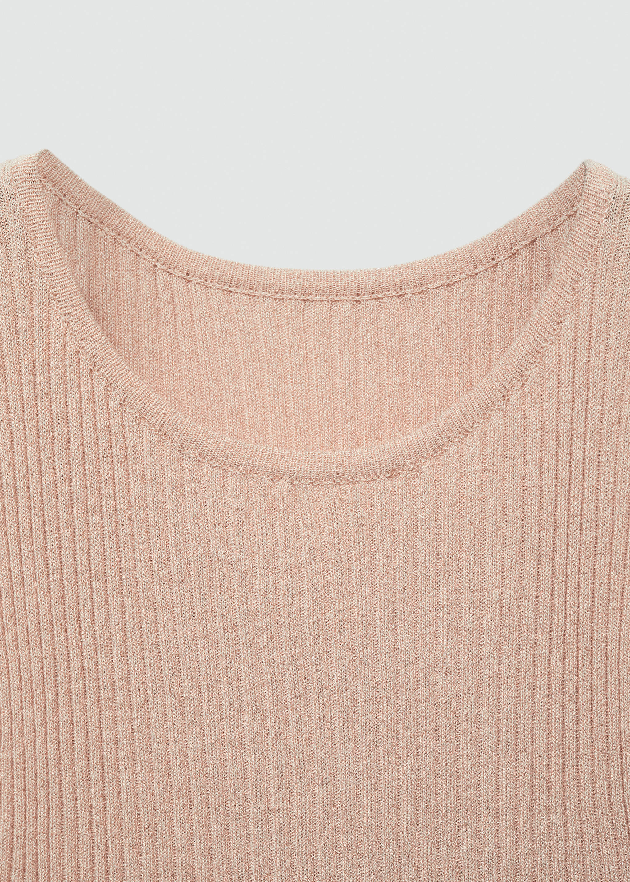 Ribbed knit top - Details of the article 8