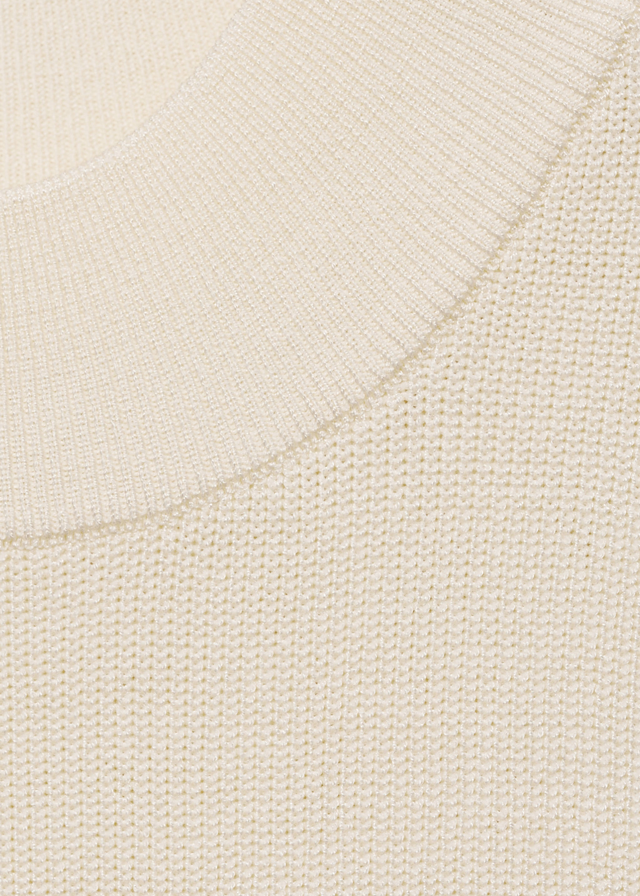 Perkins-neck knitted dress - Details of the article 8