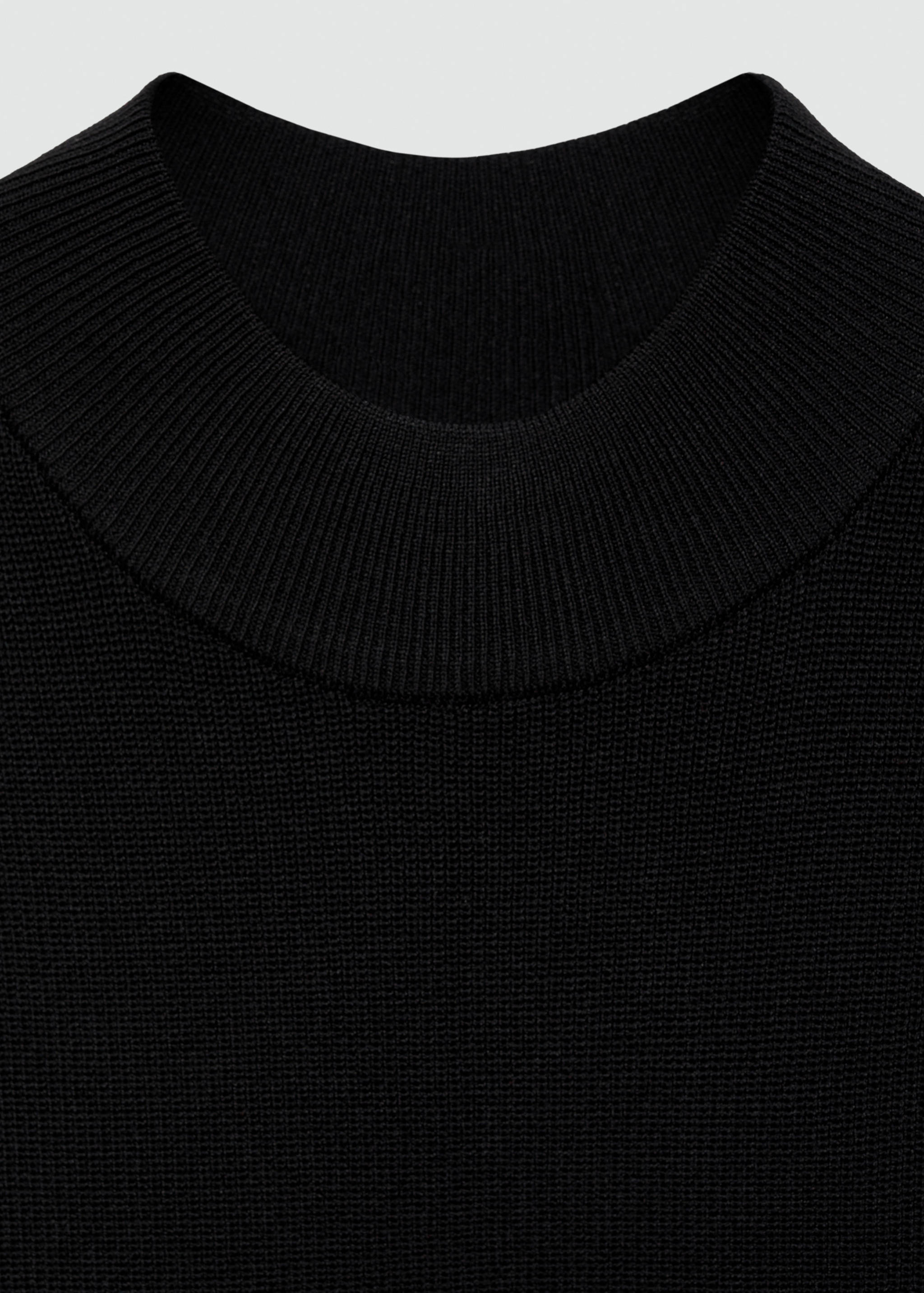 Perkins-neck knitted dress - Details of the article 8