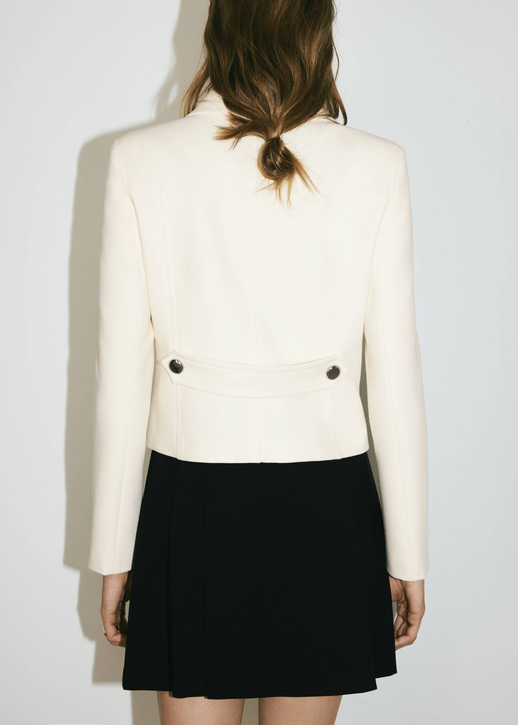 Pleated mini-skirt - Details of the article 7