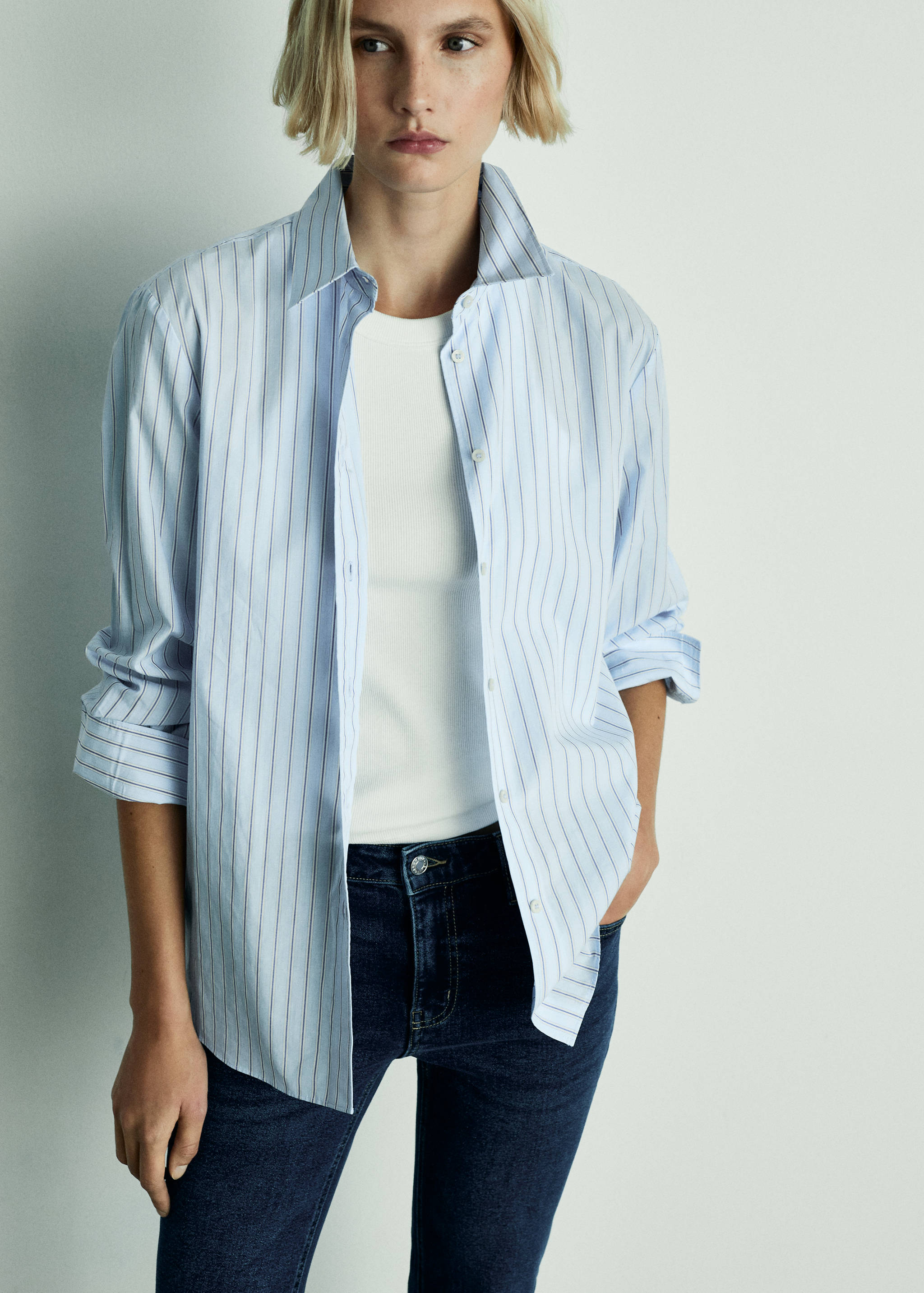 Sienna flared cropped jeans - Details of the article 1