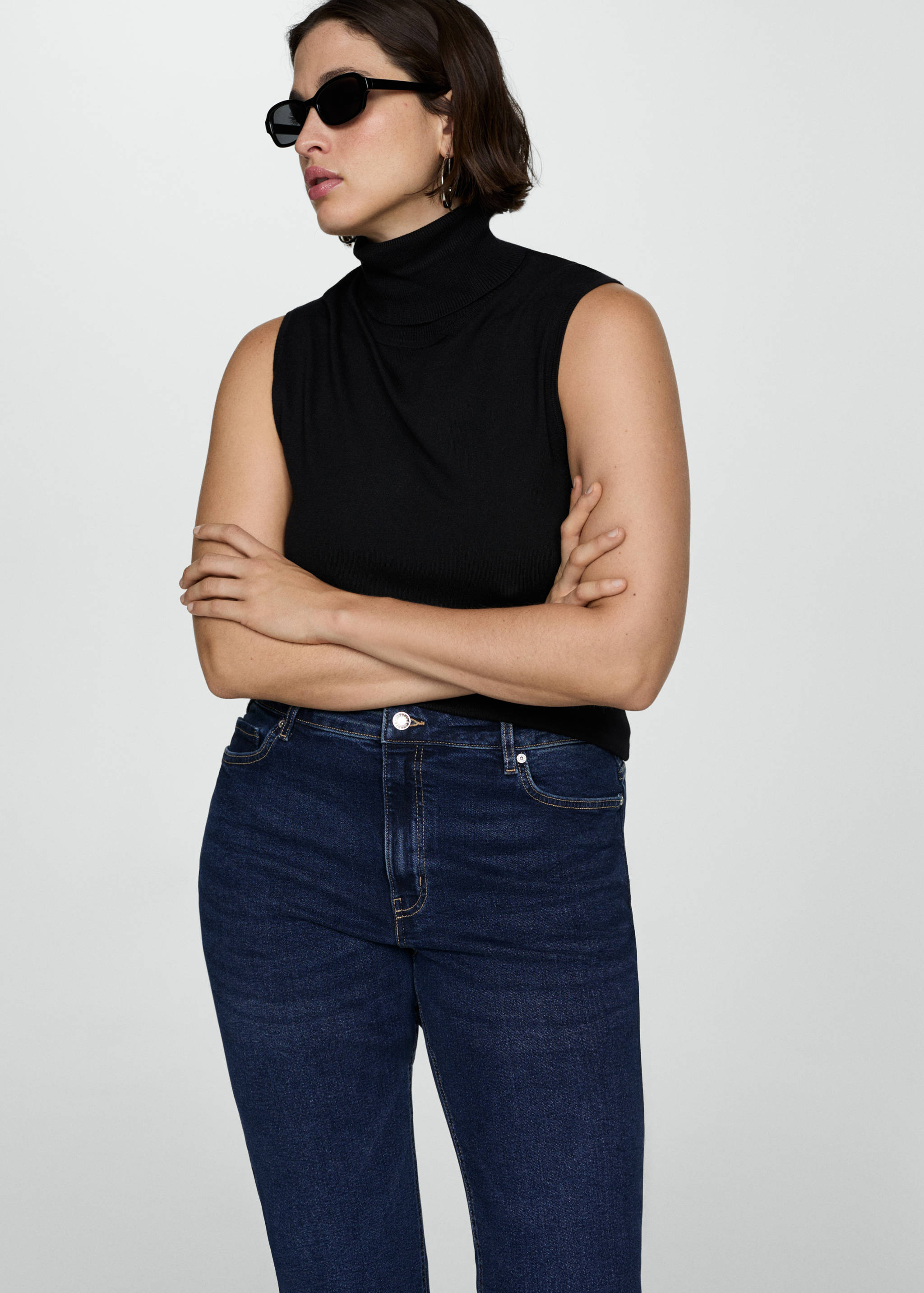 Sienna flared cropped jeans - Details of the article 5