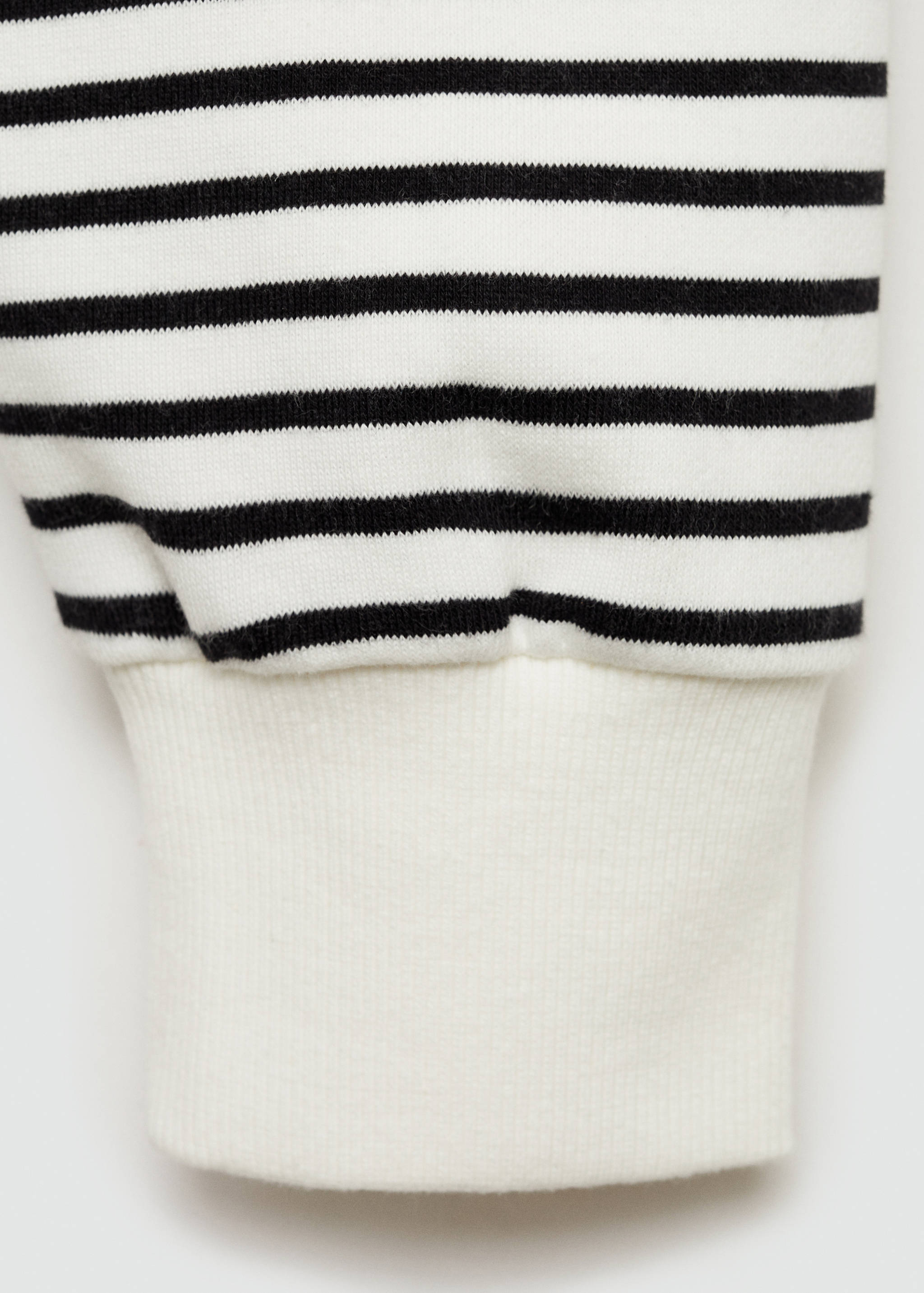 Striped print sweatshirt - Details of the article 0