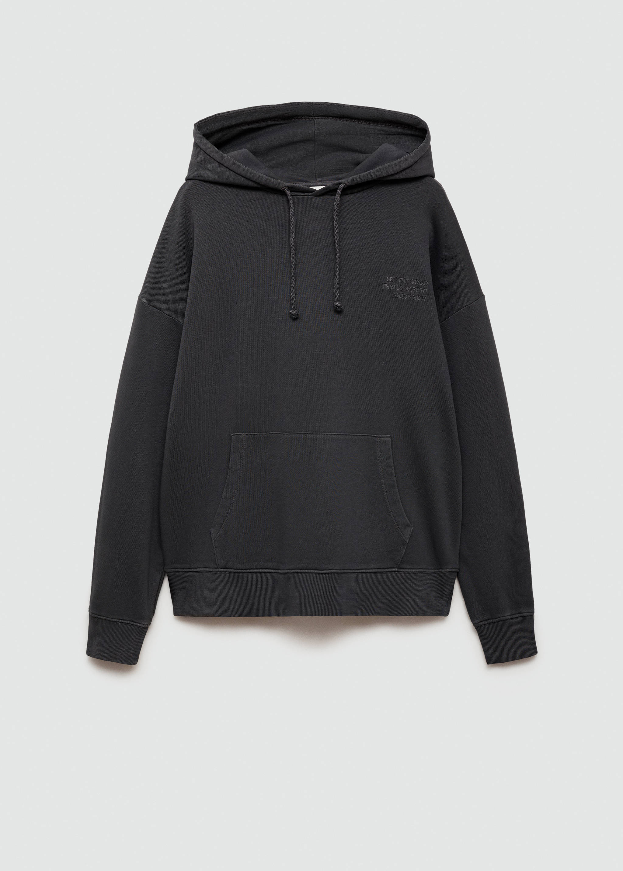 Sudadera capucha bordado - Artículo sin modelo