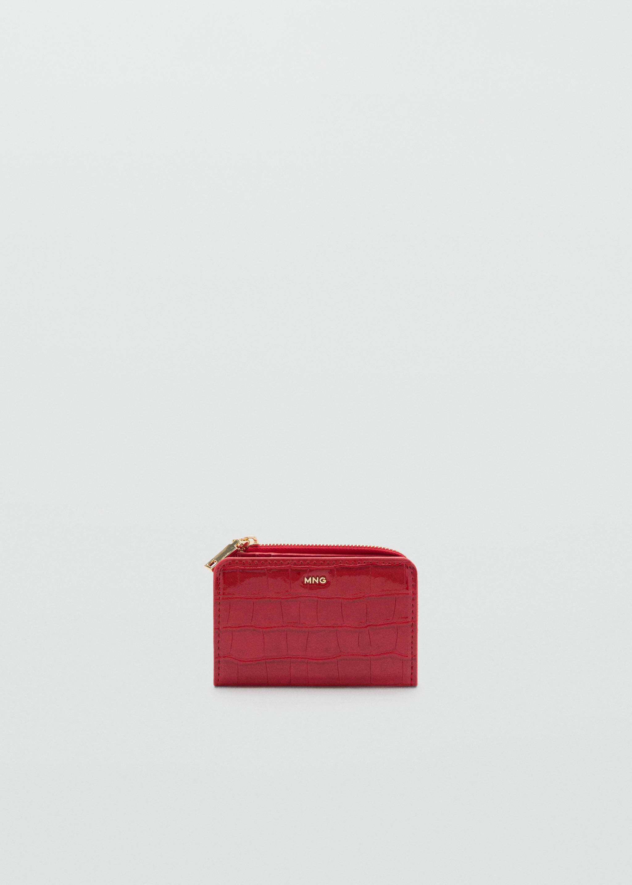 Crocodile-effect wallet - Article without model