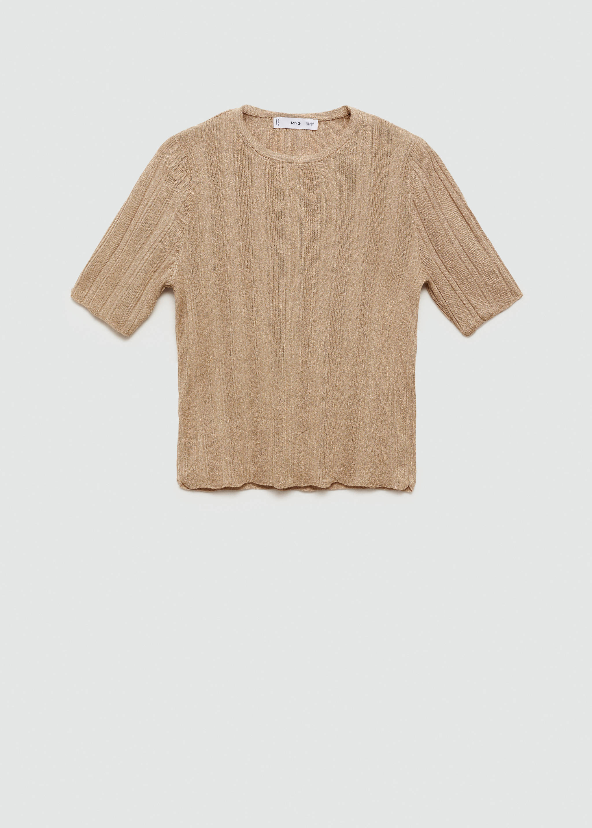 Lurex knitted top - Article without model