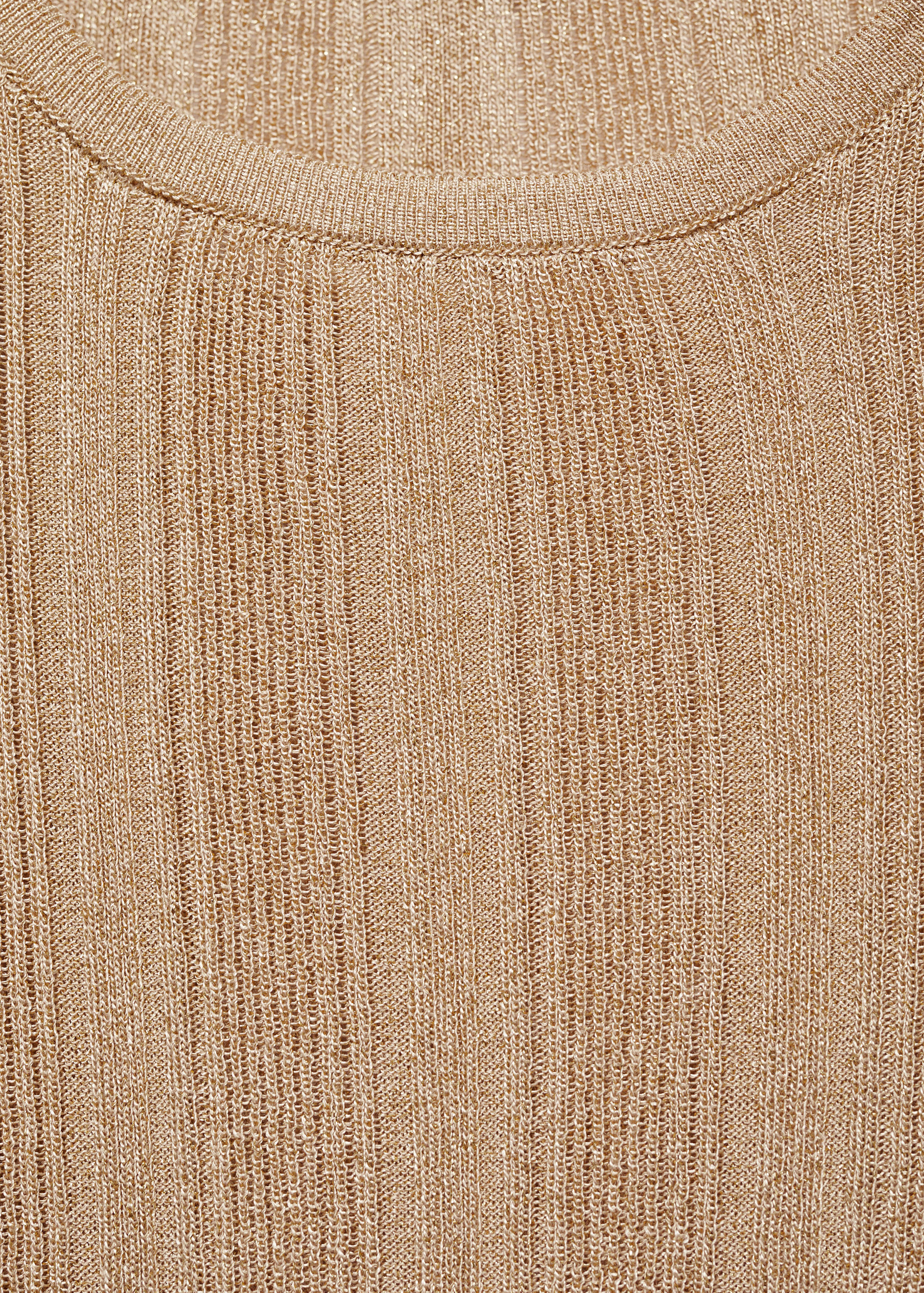 Lurex knitted top - Details of the article 8