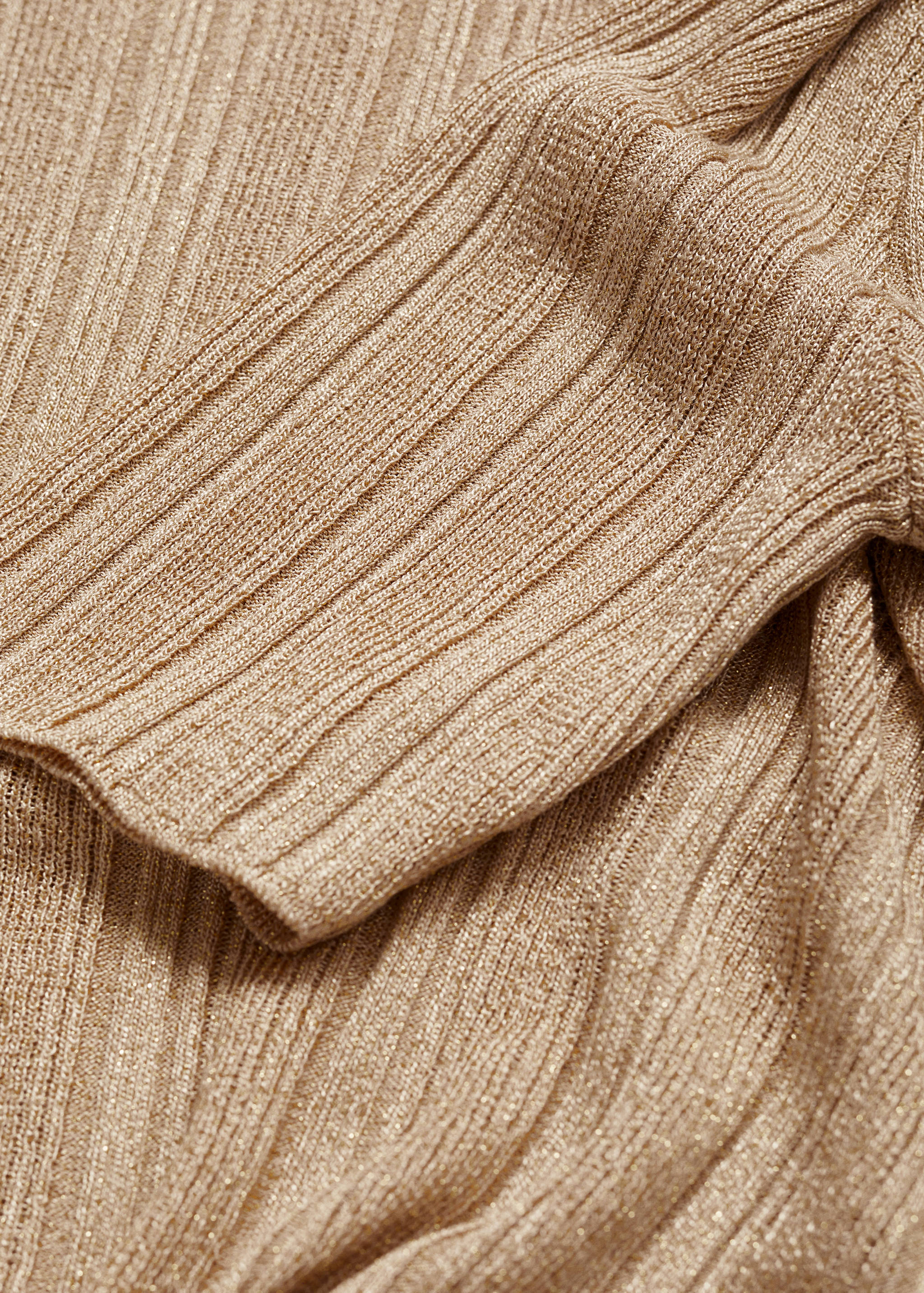 Lurex knitted top - Details of the article 0