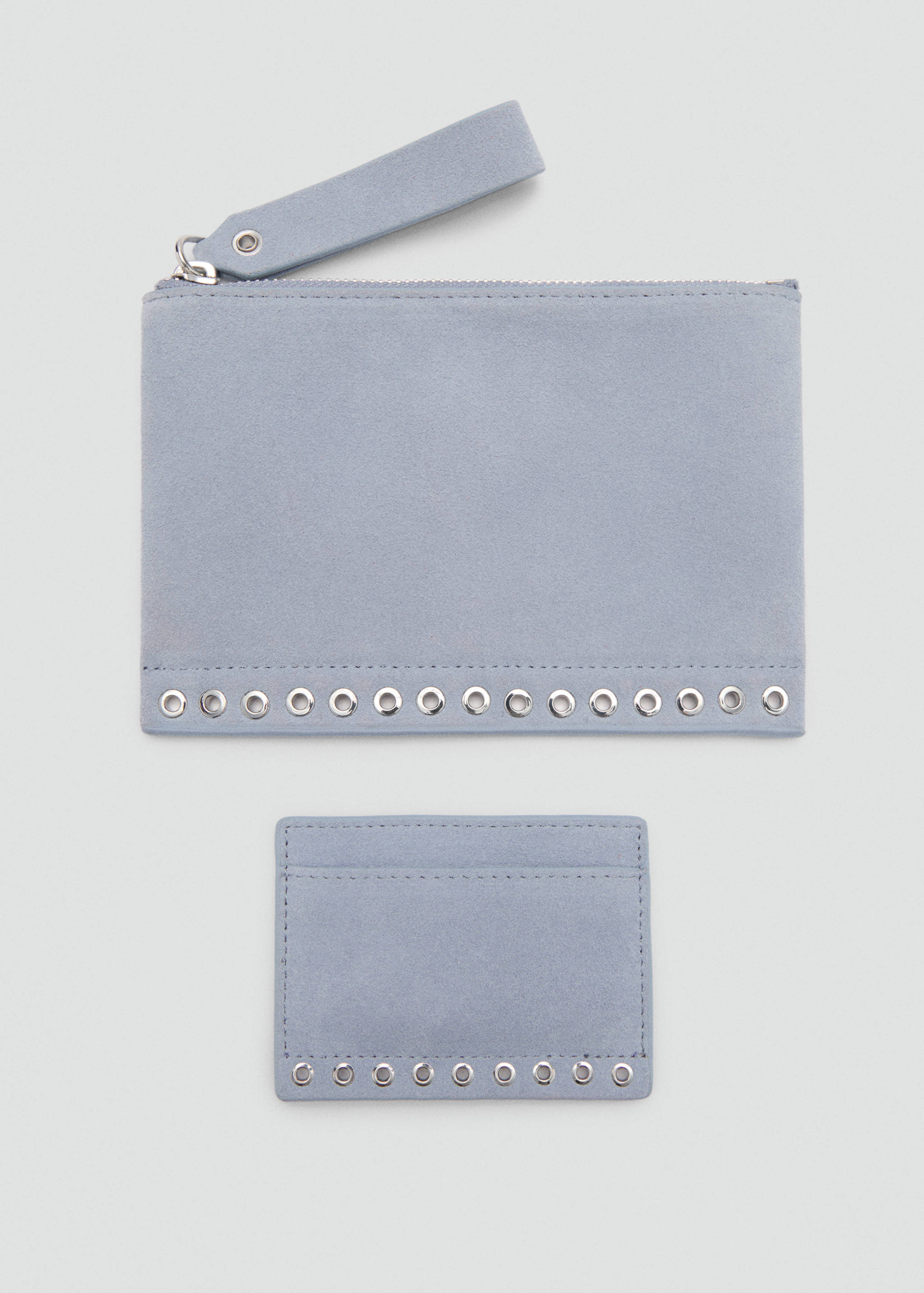 Suede die-cut card holder - Details of the article 2