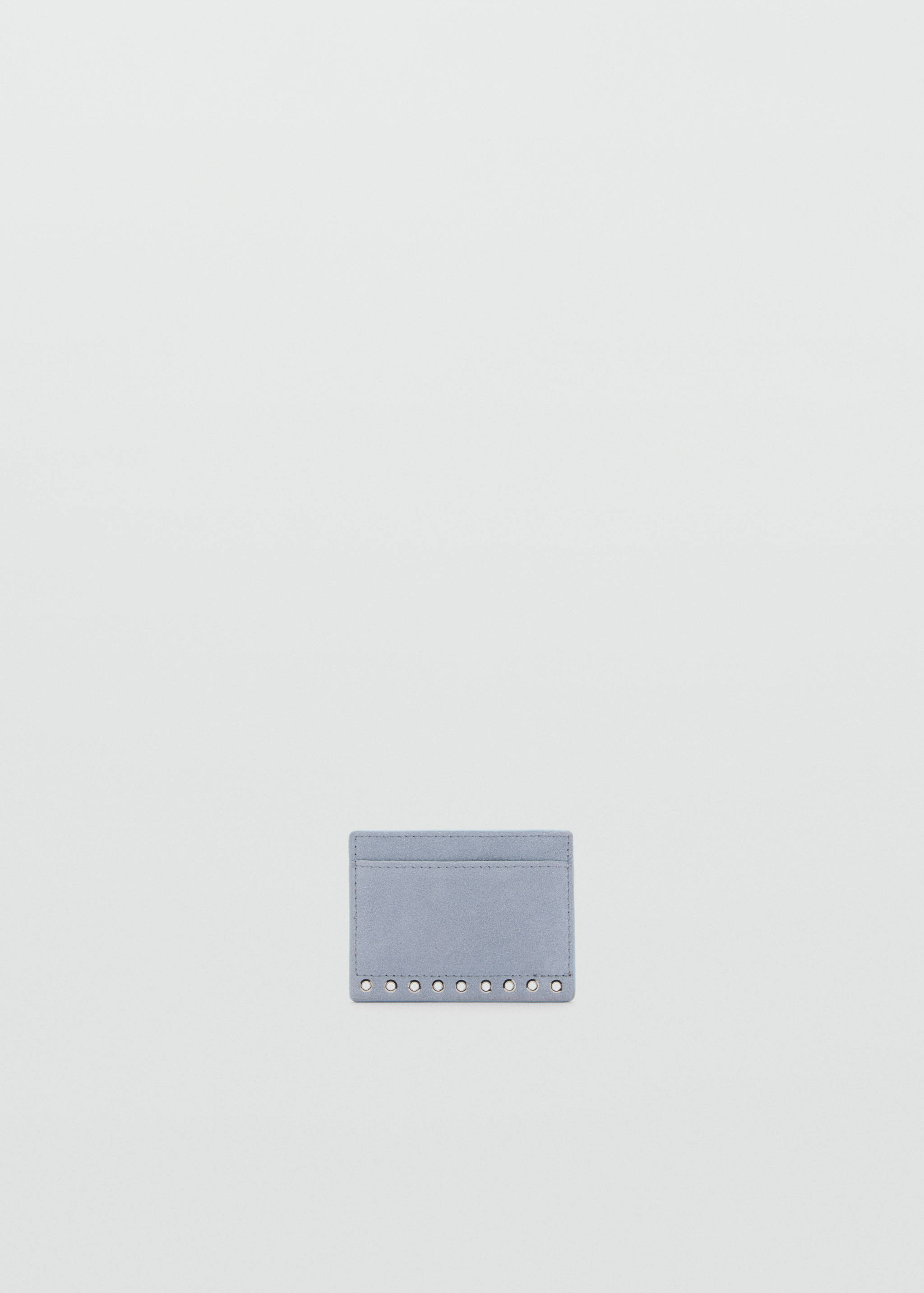 Suede die-cut card holder - Article without model