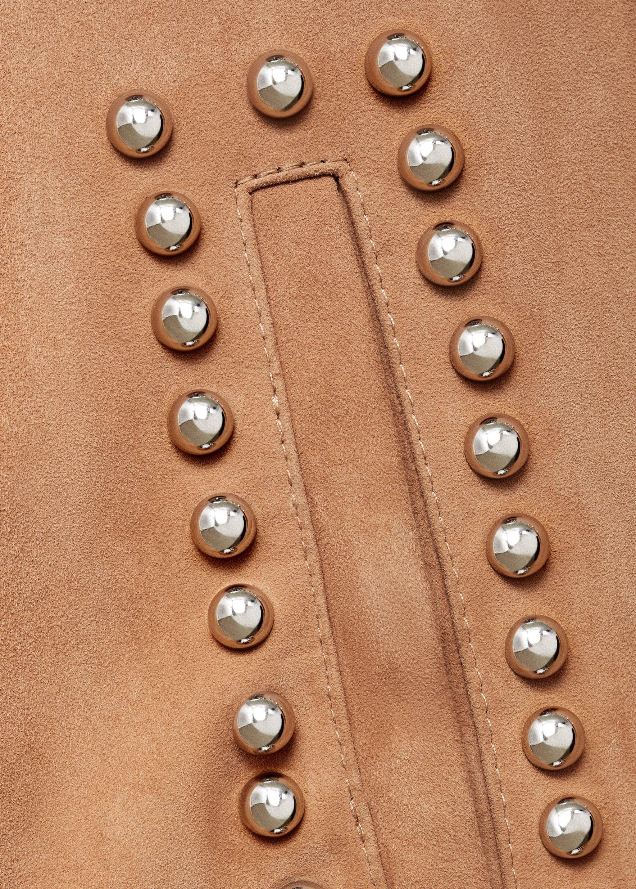 Studded leather jacket - Details of the article 0