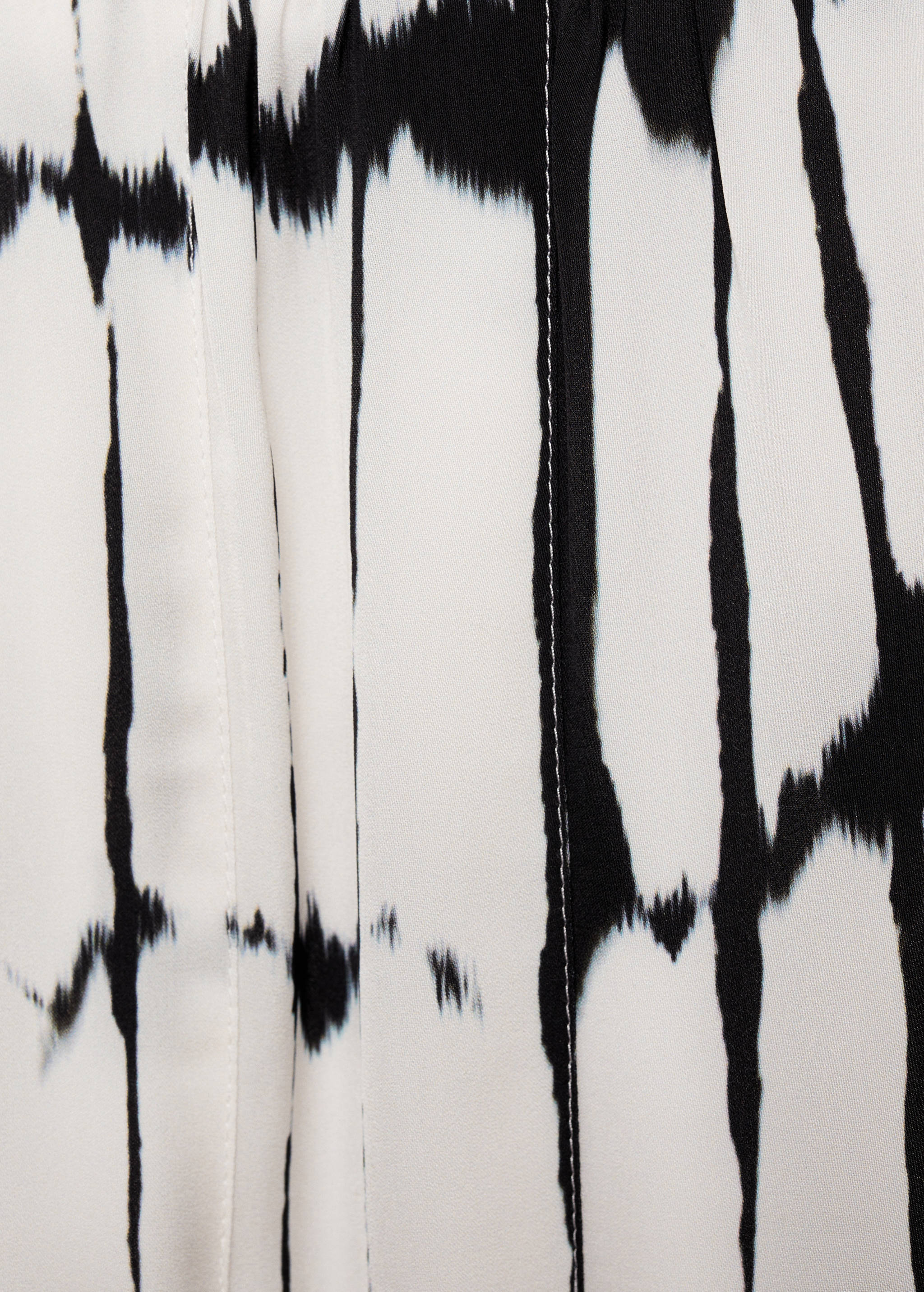 Long striped skirt - Details of the article 0