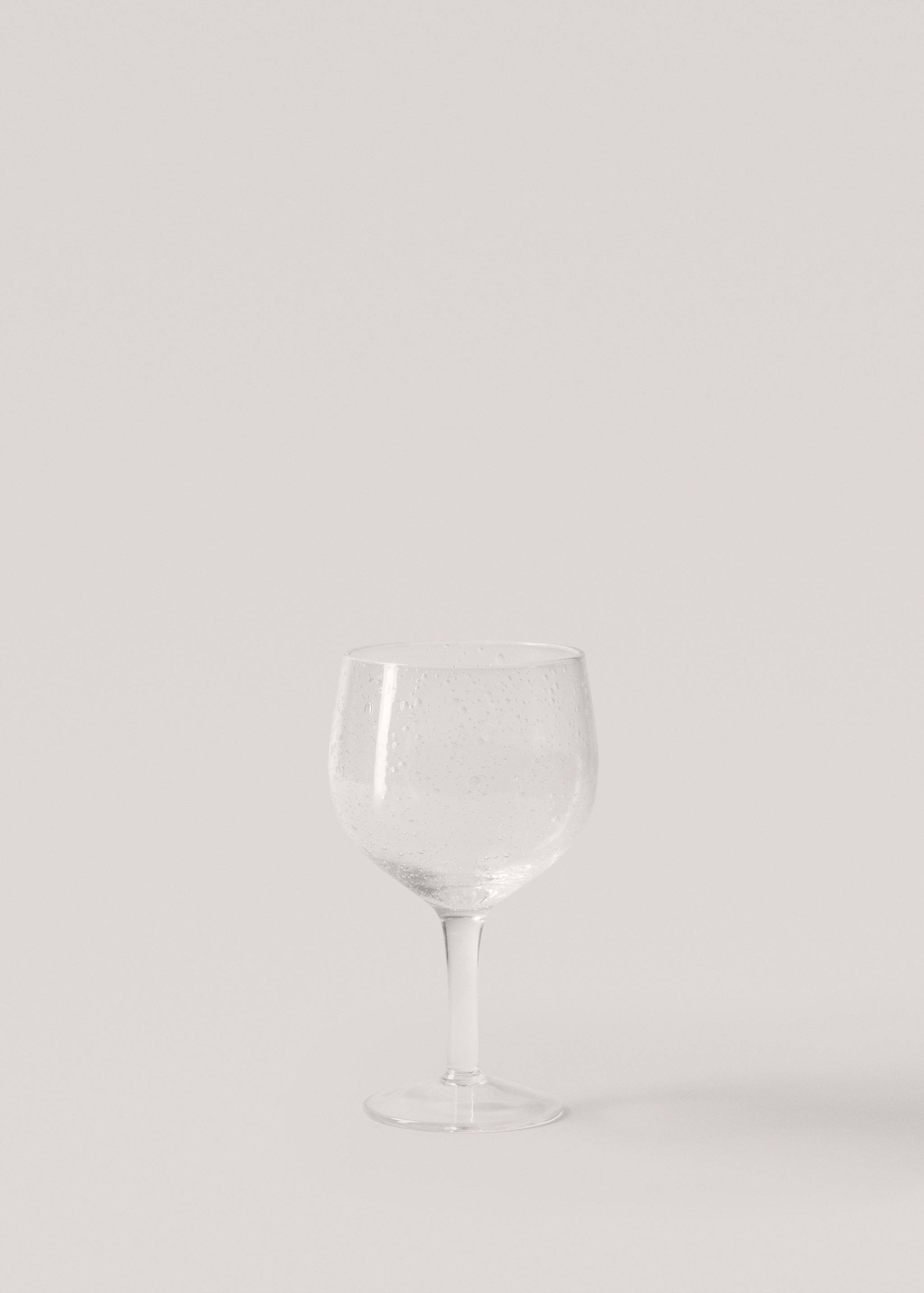 Bubble-design glass - Article without model