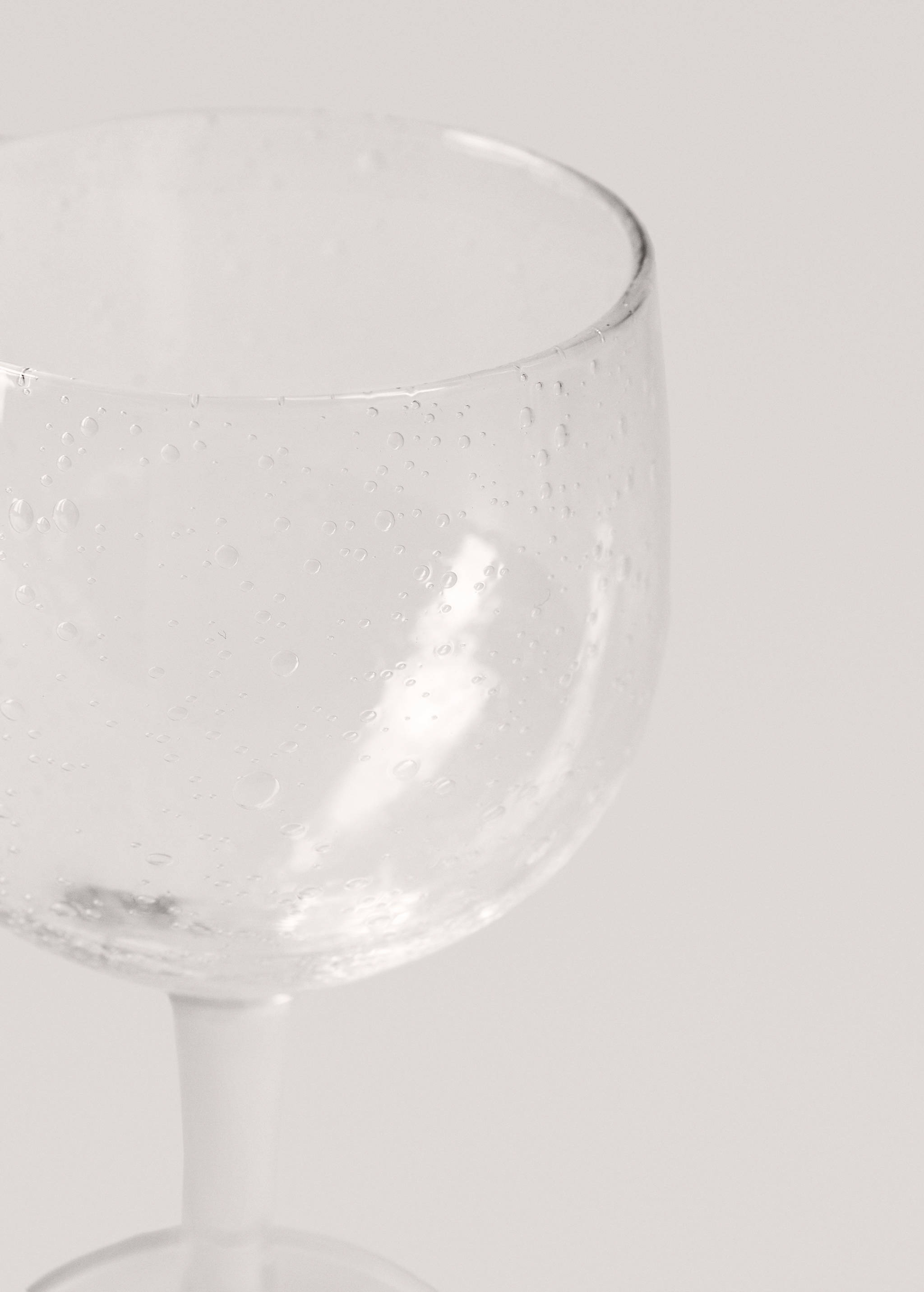 Bubble-design glass - Details of the article 2