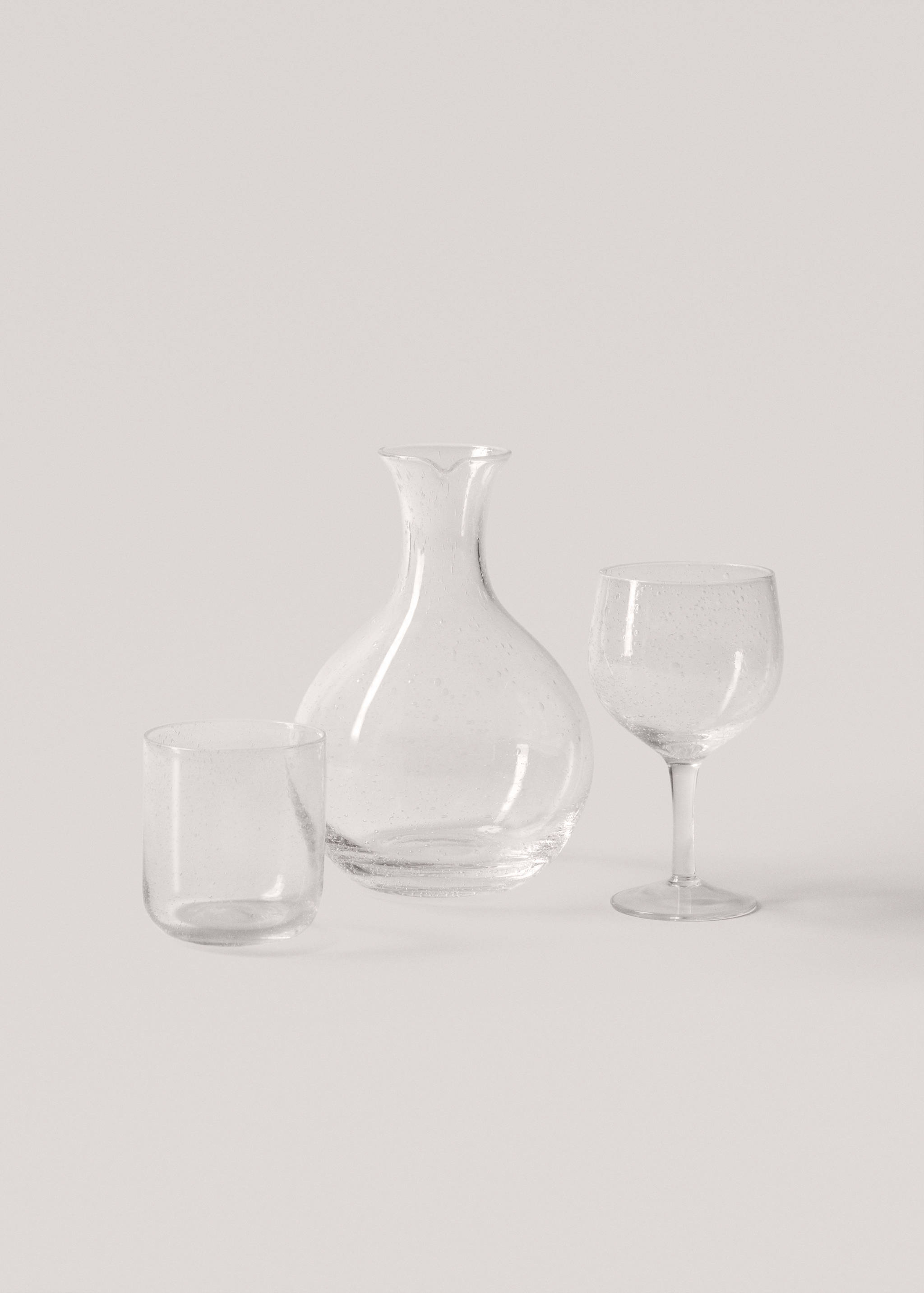 Bubble-design glass - Details of the article 3